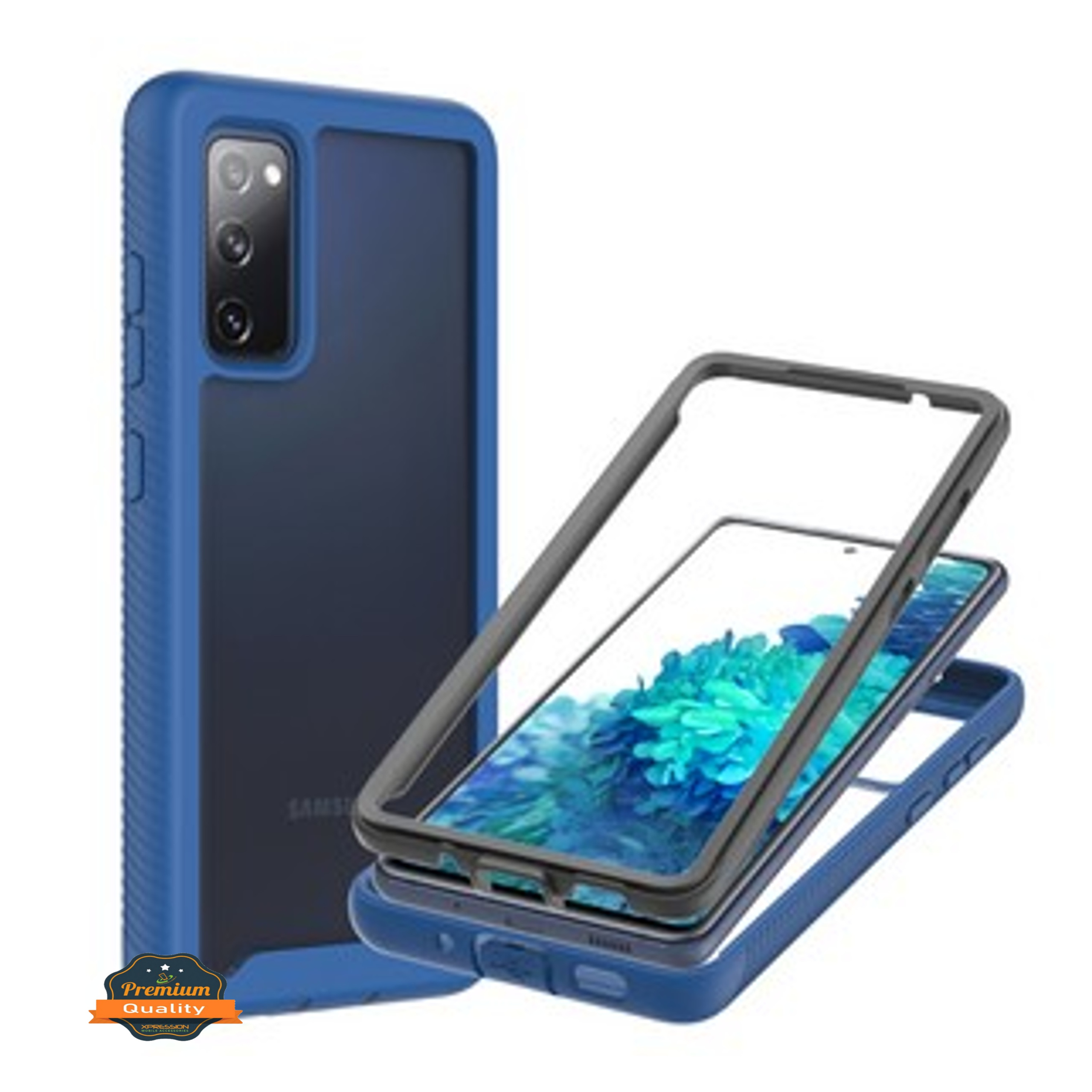For Motorola Moto G Stylus 2021 4G Armor Hybrid Clear Rugged Frame Case Cover - Picture 23 of 37