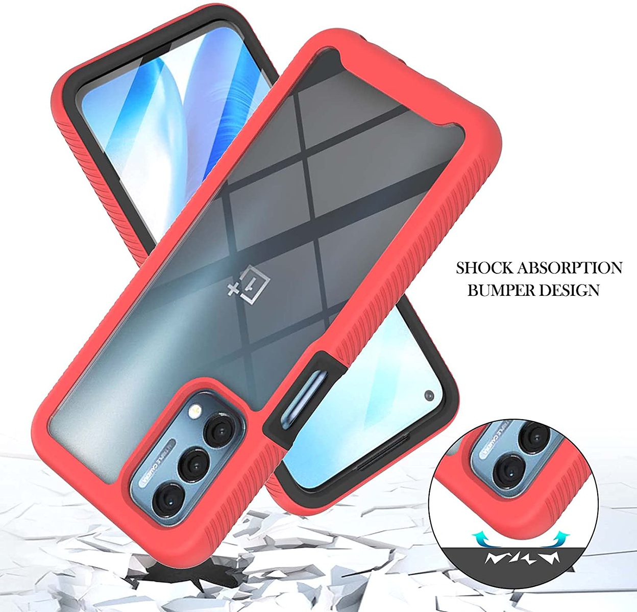 For Motorola Moto G Stylus 2021 4G Armor Hybrid Clear Rugged Frame Case Cover - Picture 34 of 37
