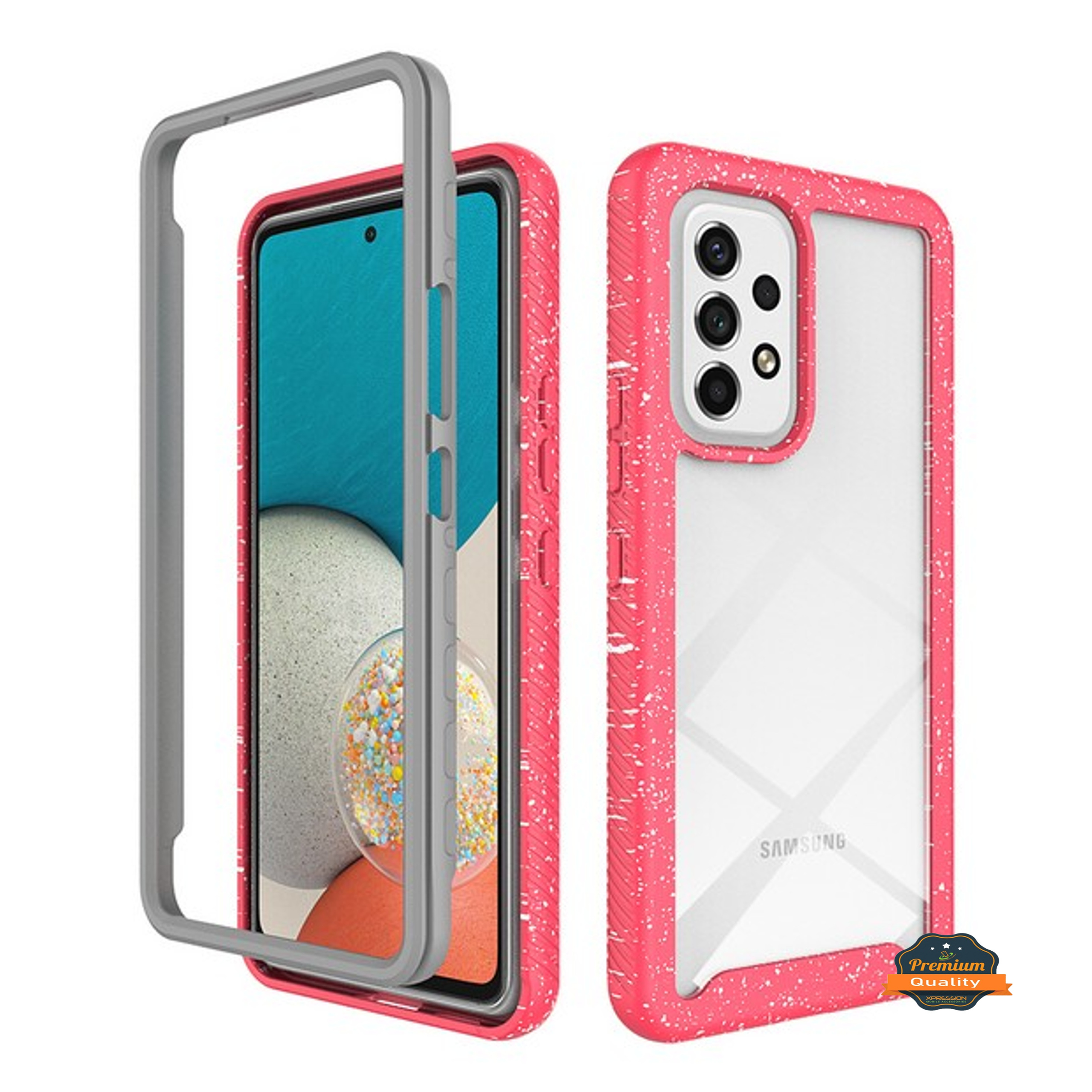 For Motorola Moto G Stylus 2021 4G Armor Hybrid Clear Rugged Frame Case Cover - Picture 29 of 37
