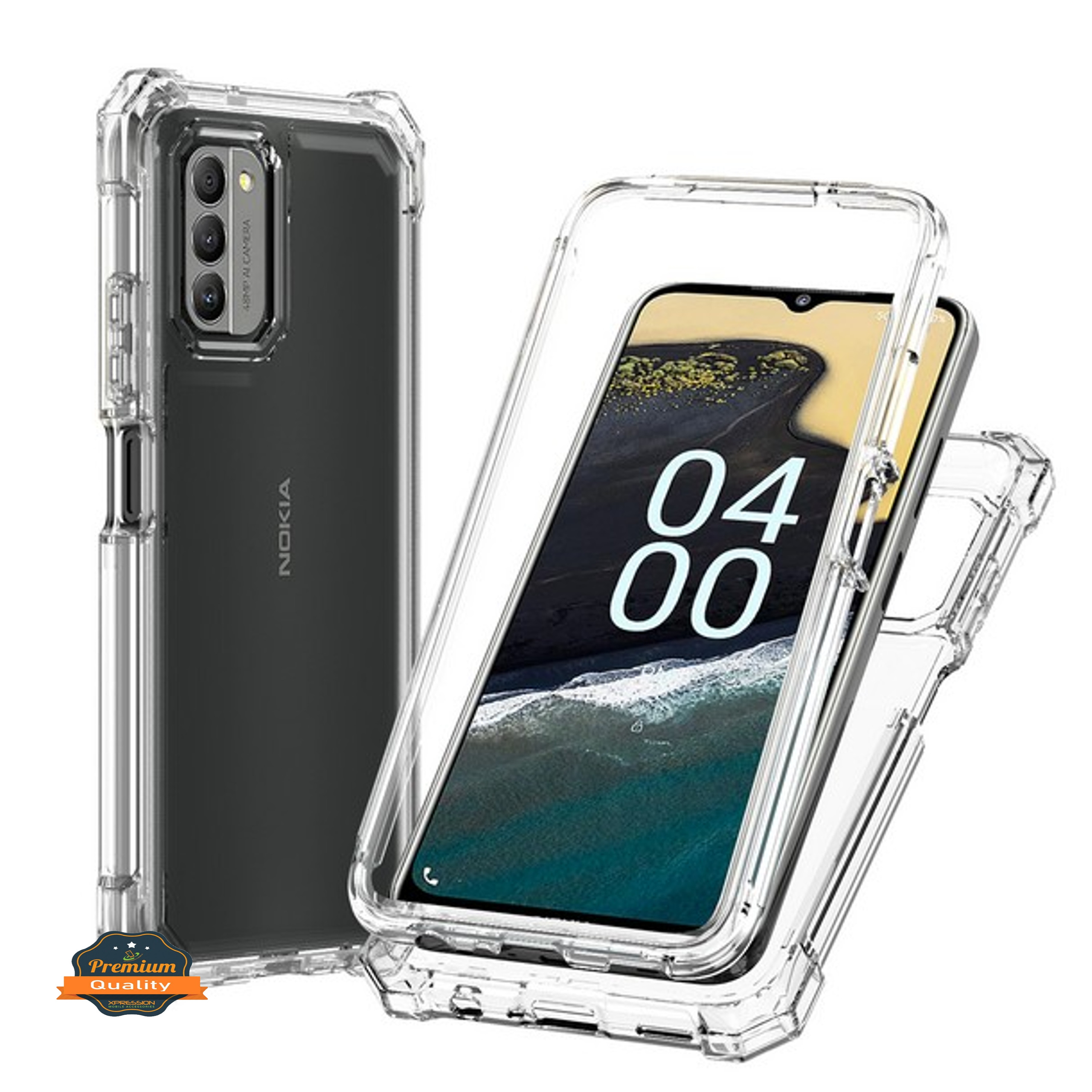 Per Nokia G400 Hybrid 2in1 Frame Cover Edge TPU antiurto + custodia PC rigida - Foto 65 di 96