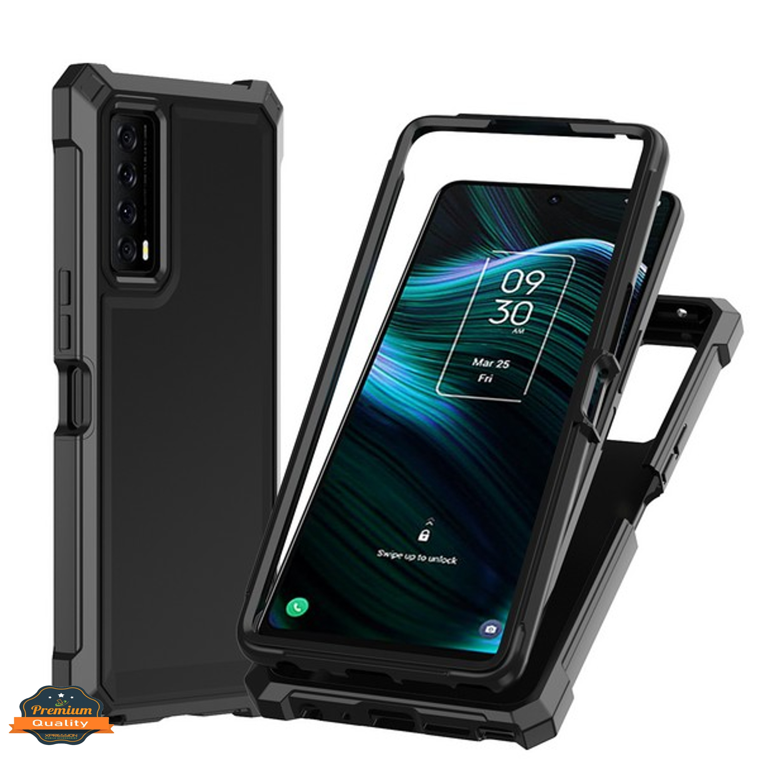 Per Nokia G400 Hybrid 2in1 Frame Cover Edge TPU antiurto + custodia PC rigida - Foto 10 di 96