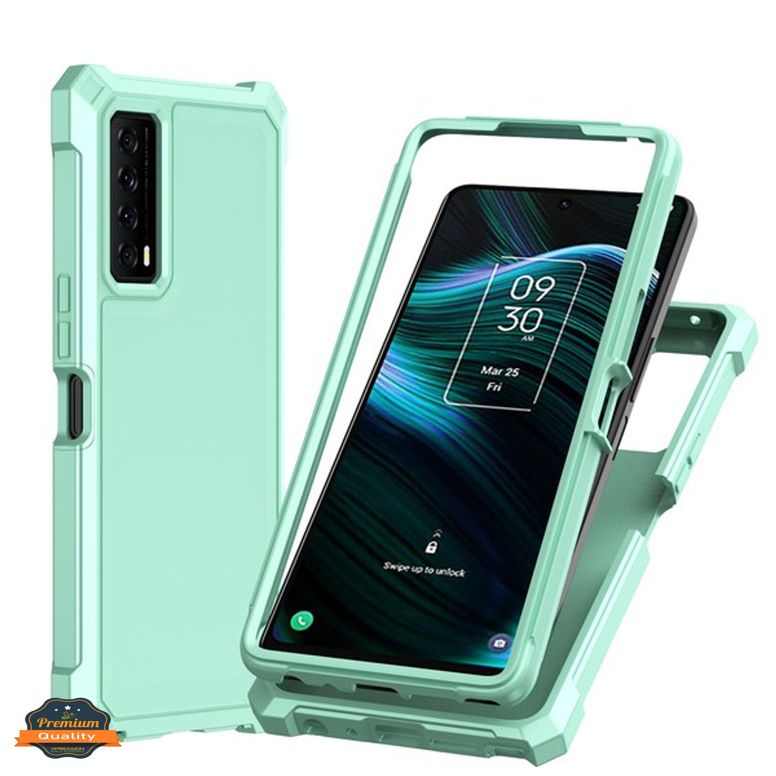 Per Nokia G400 Hybrid 2in1 Frame Cover Edge TPU antiurto + custodia PC rigida - Foto 26 di 96
