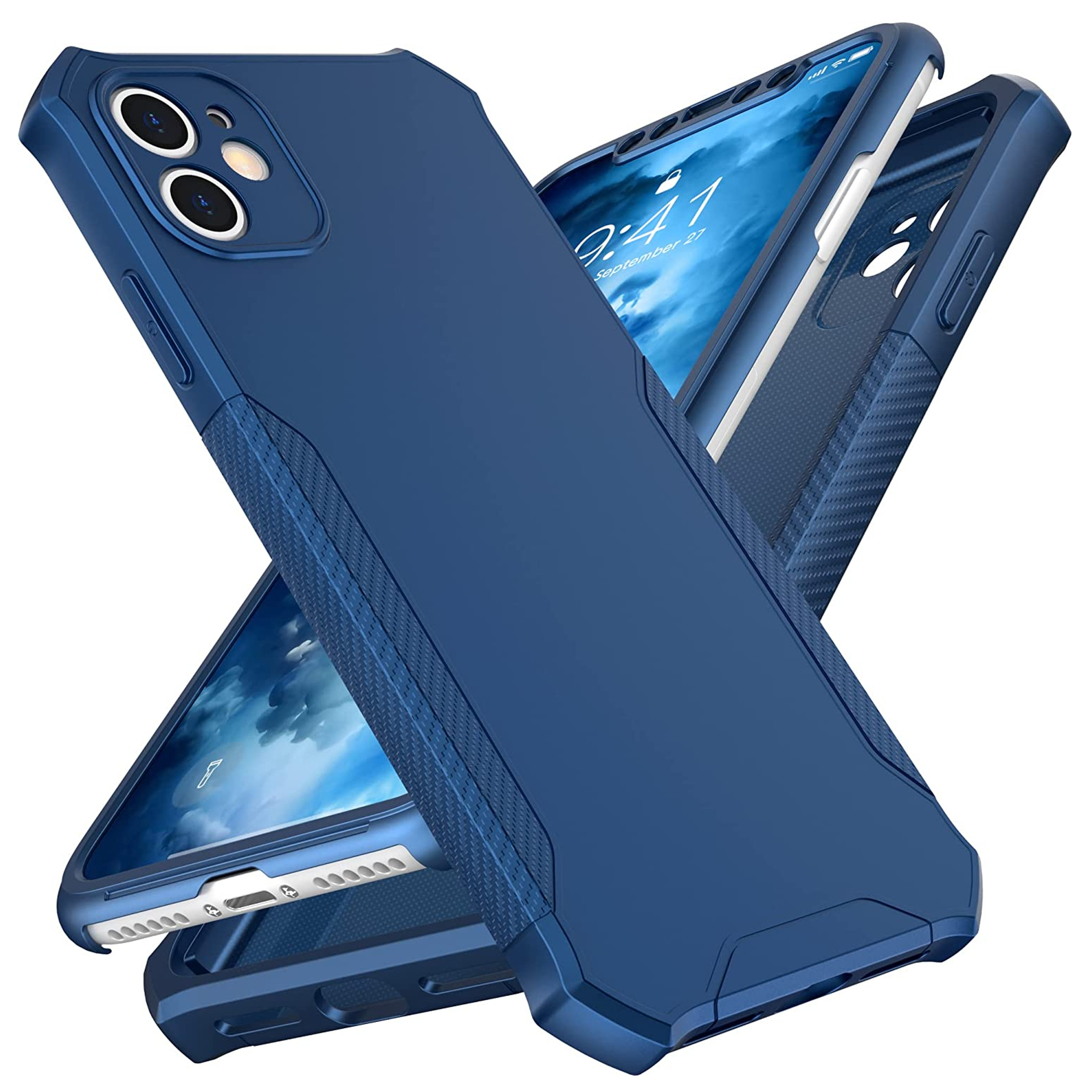 Per Nokia G400 Hybrid 2in1 Frame Cover Edge TPU antiurto + custodia PC rigida - Foto 21 di 96