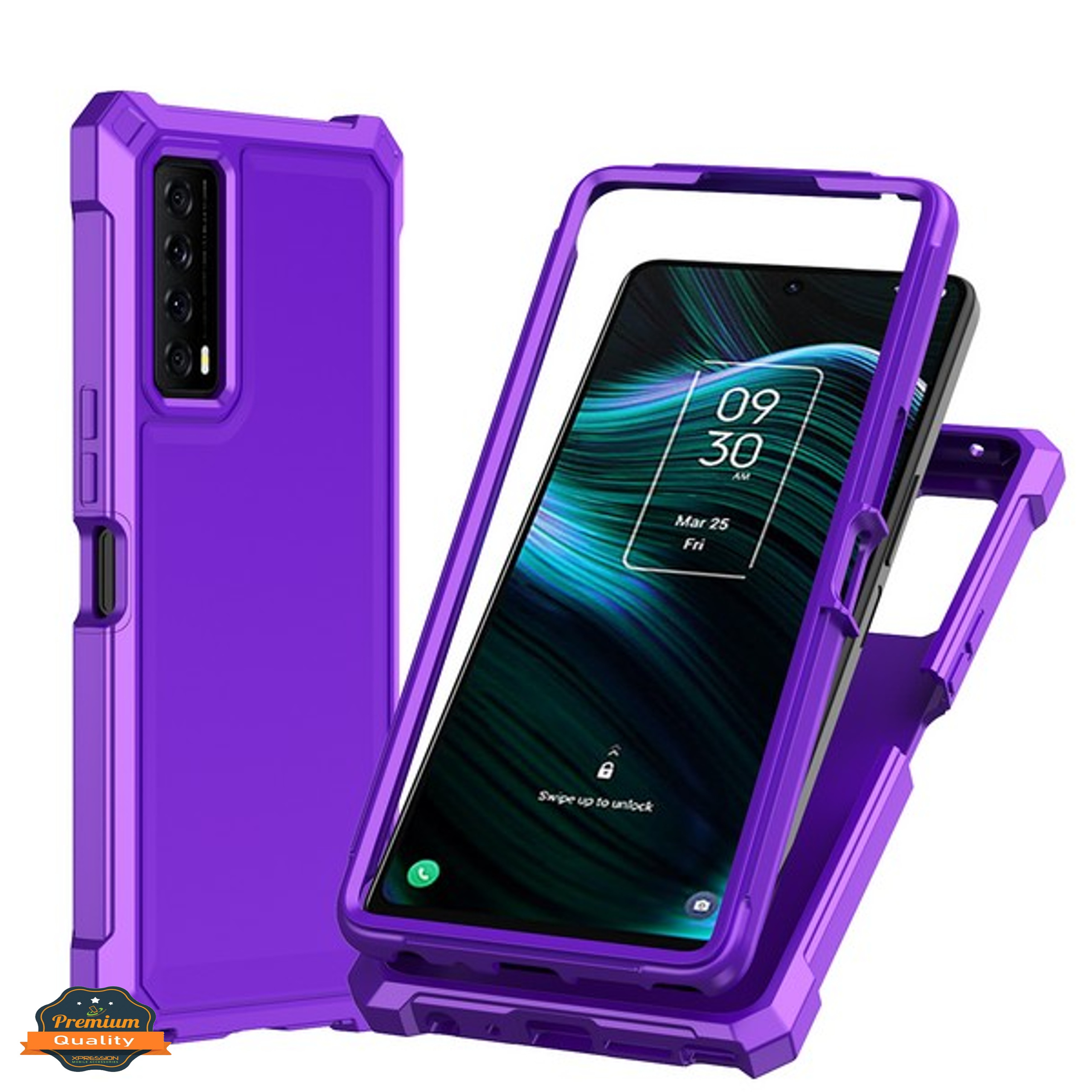 Per Nokia G400 Hybrid 2in1 Frame Cover Edge TPU antiurto + custodia PC rigida - Foto 42 di 96