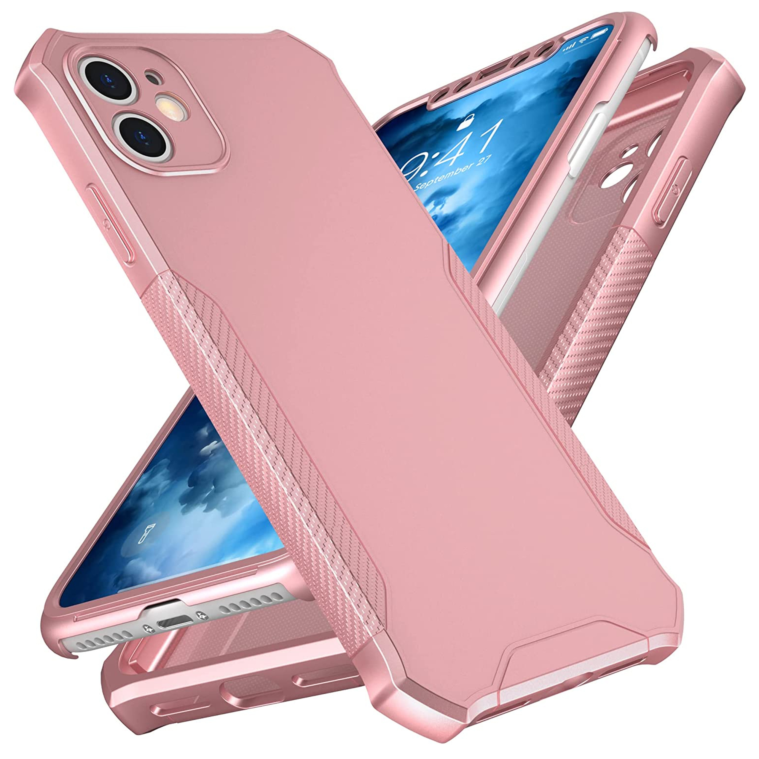 Per Nokia G400 Hybrid 2in1 Frame Cover Edge TPU antiurto + custodia PC rigida - Foto 53 di 96