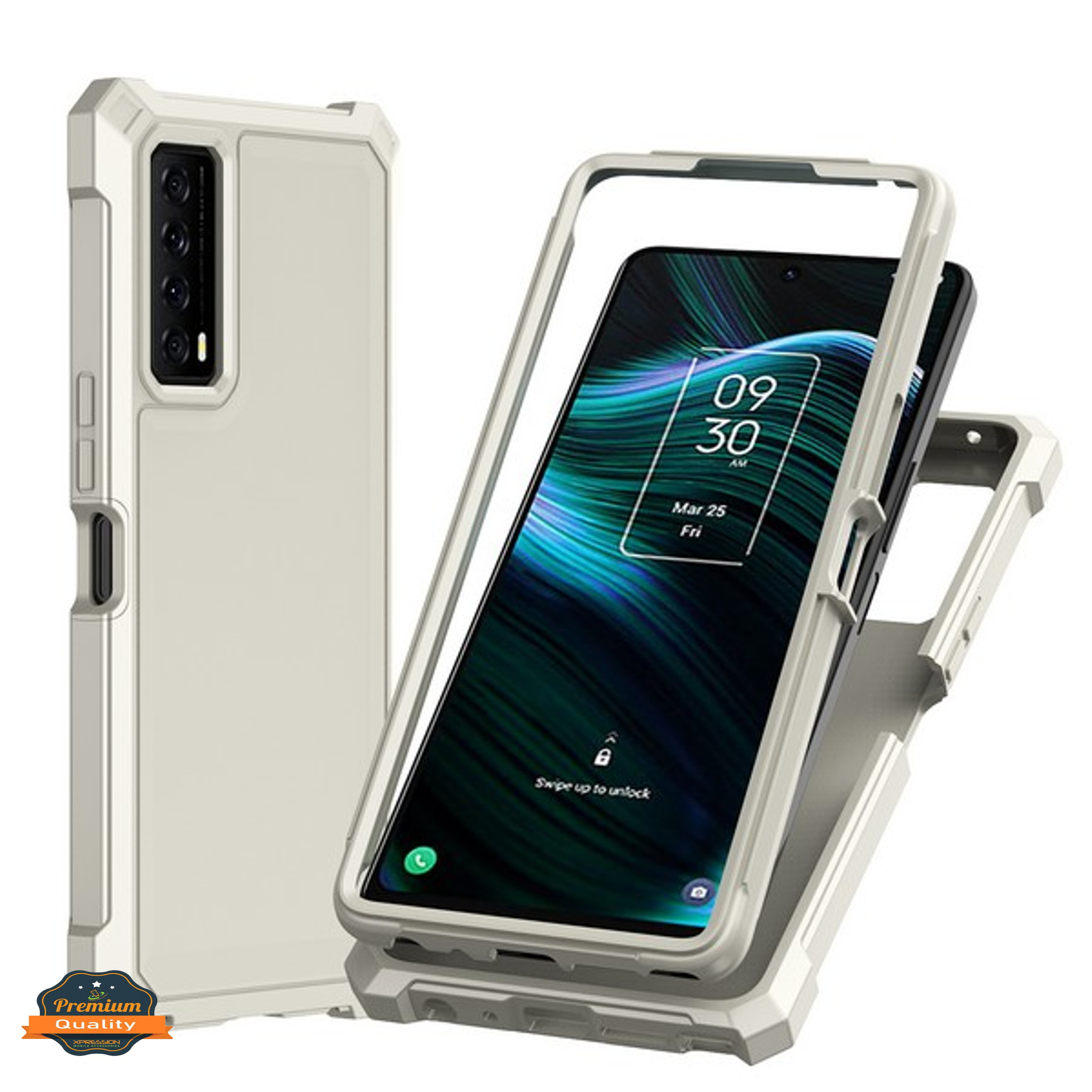 Per Nokia G400 Hybrid 2in1 Frame Cover Edge TPU antiurto + custodia PC rigida - Foto 58 di 96