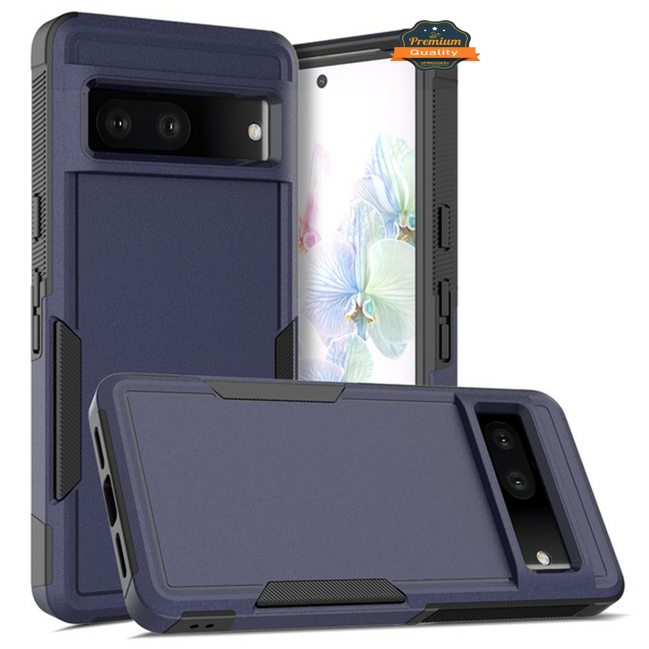 For OnePlus Nord N300 5G Hybrid Rugged Dual Layer 2in1 Rubber TPU PC Case Cover - Picture 20 of 36