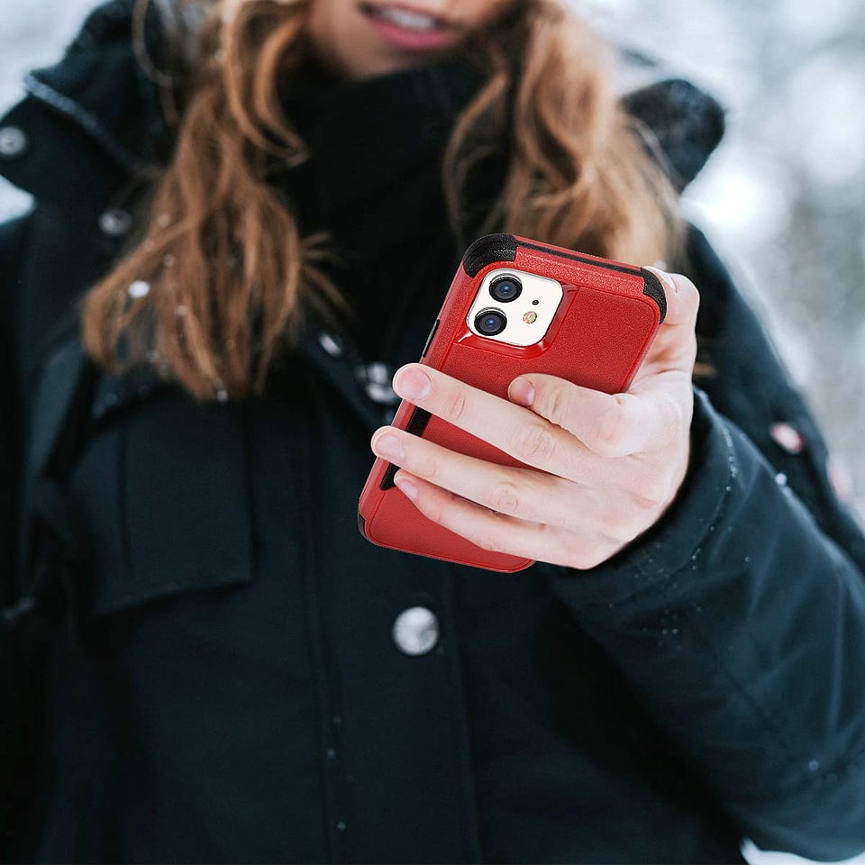 For OnePlus Nord N300 5G Hybrid Rugged Dual Layer 2in1 Rubber TPU PC Case Cover - Picture 35 of 36