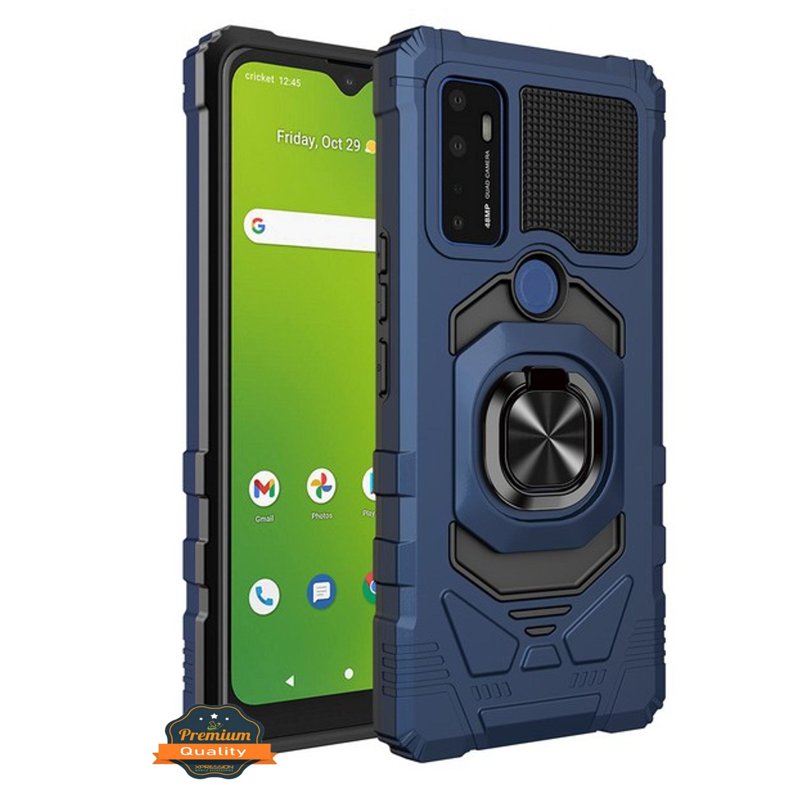 Per TCL 30 LE custodia cavalletto armatura cavalletto anello magnetico ibrido per auto - Foto 22 di 46