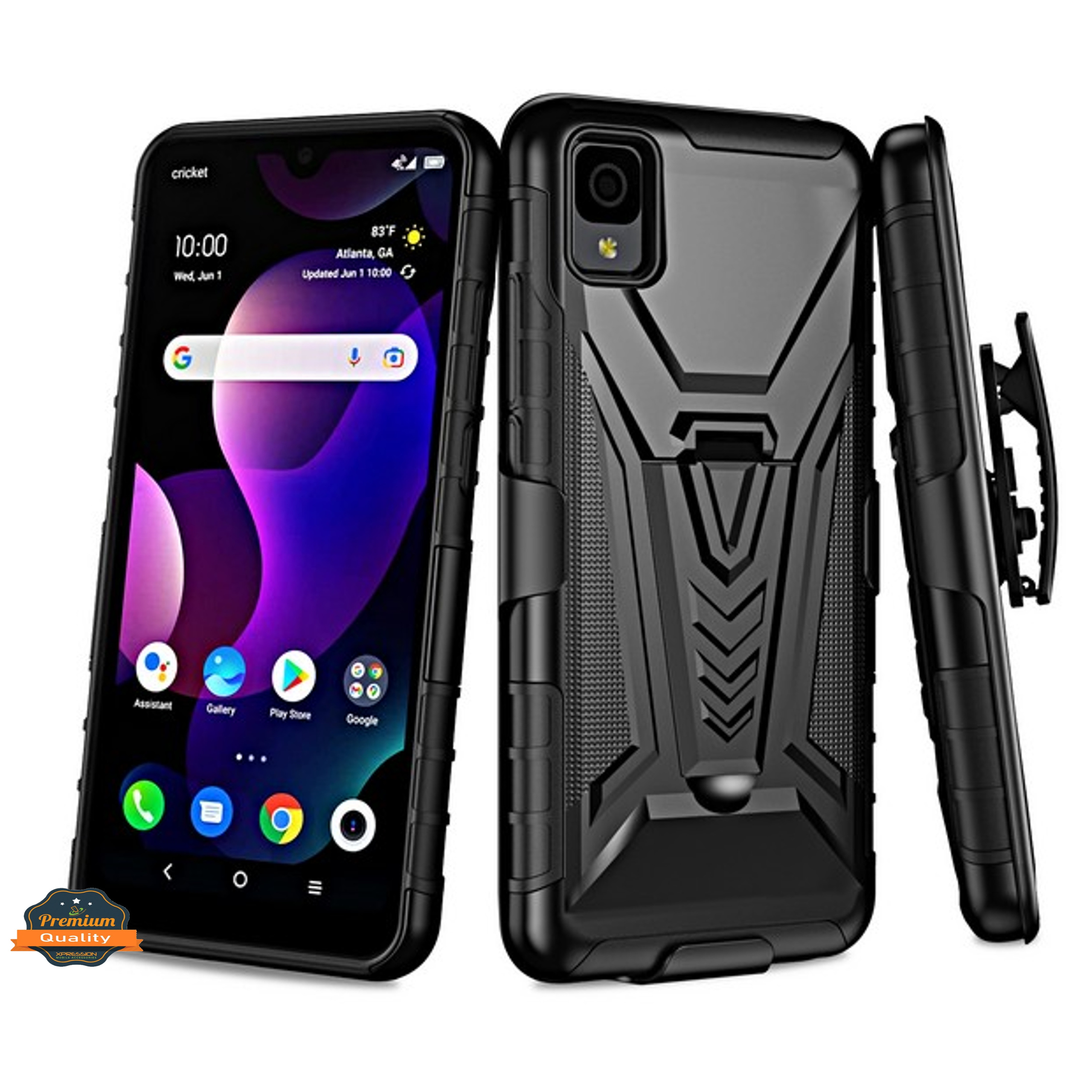 Funda protectora con clip para cinturón para TCL 30 Z (T602DL) - Imagen 11 de 37