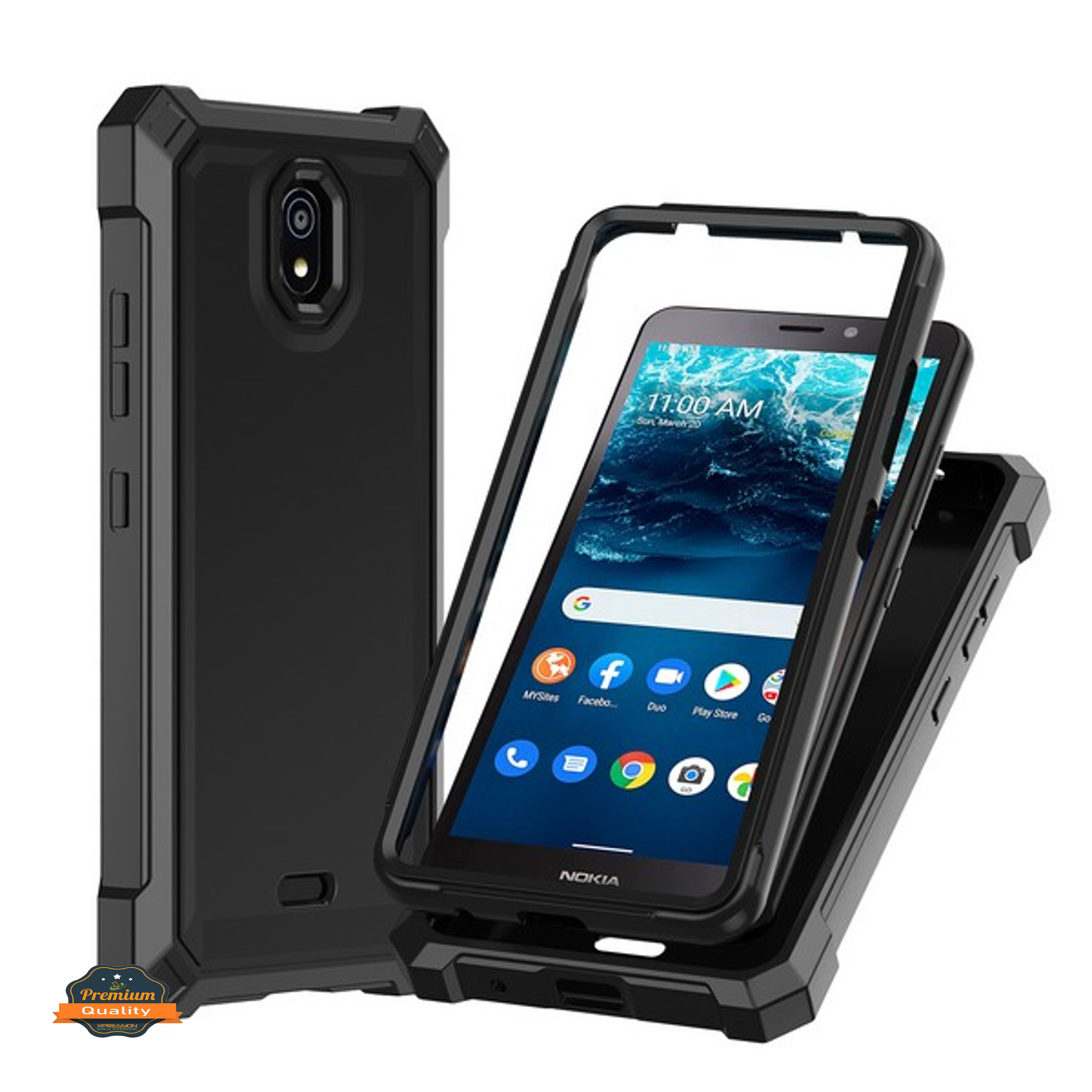 Funda TPU híbrida con marco frontal borde para Samsung Galaxy Xcover 7 Pro/6/6 Pro - Imagen 14 de 33