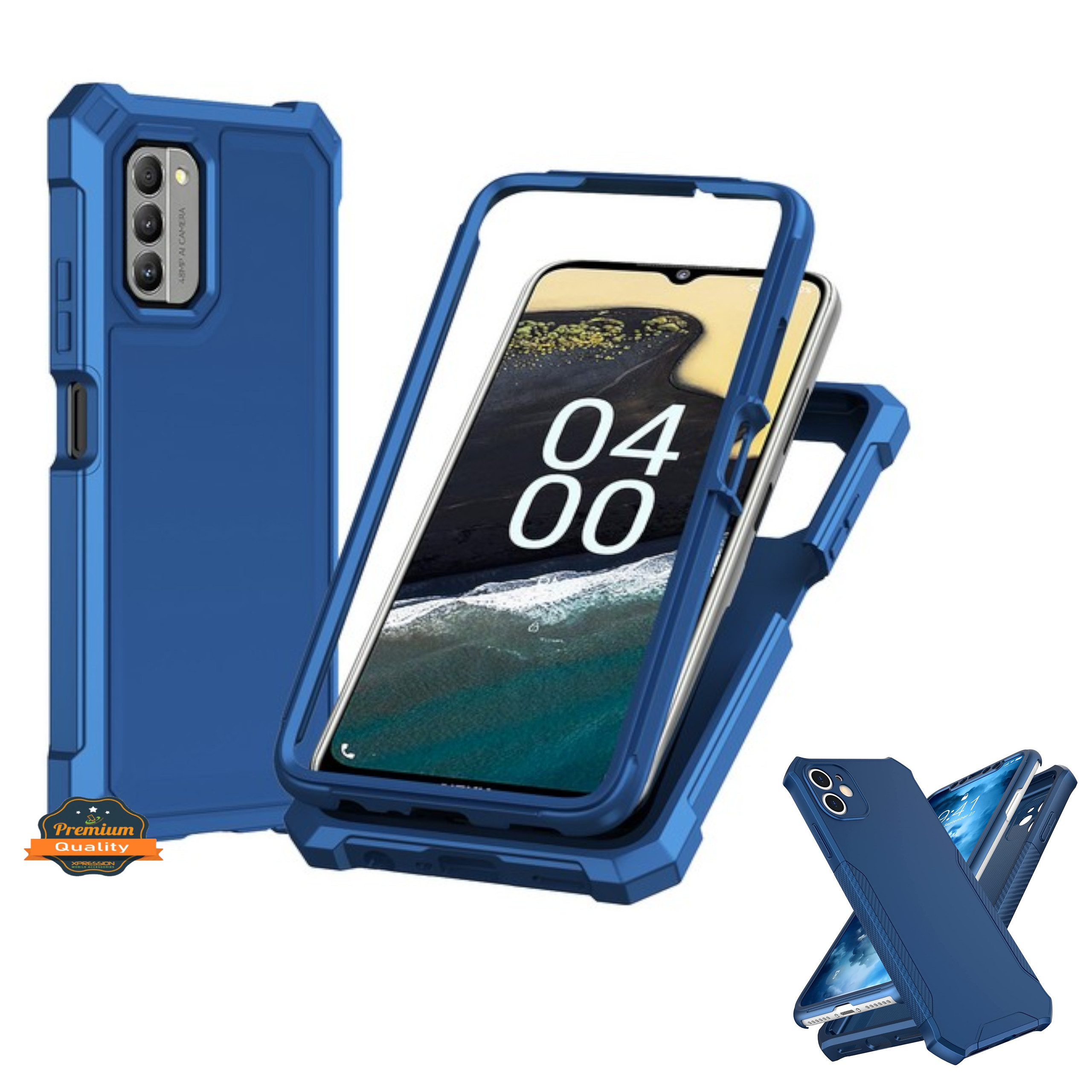 Funda TPU híbrida con marco frontal borde para Samsung Galaxy Xcover 7 Pro/6/6 Pro - Imagen 18 de 33