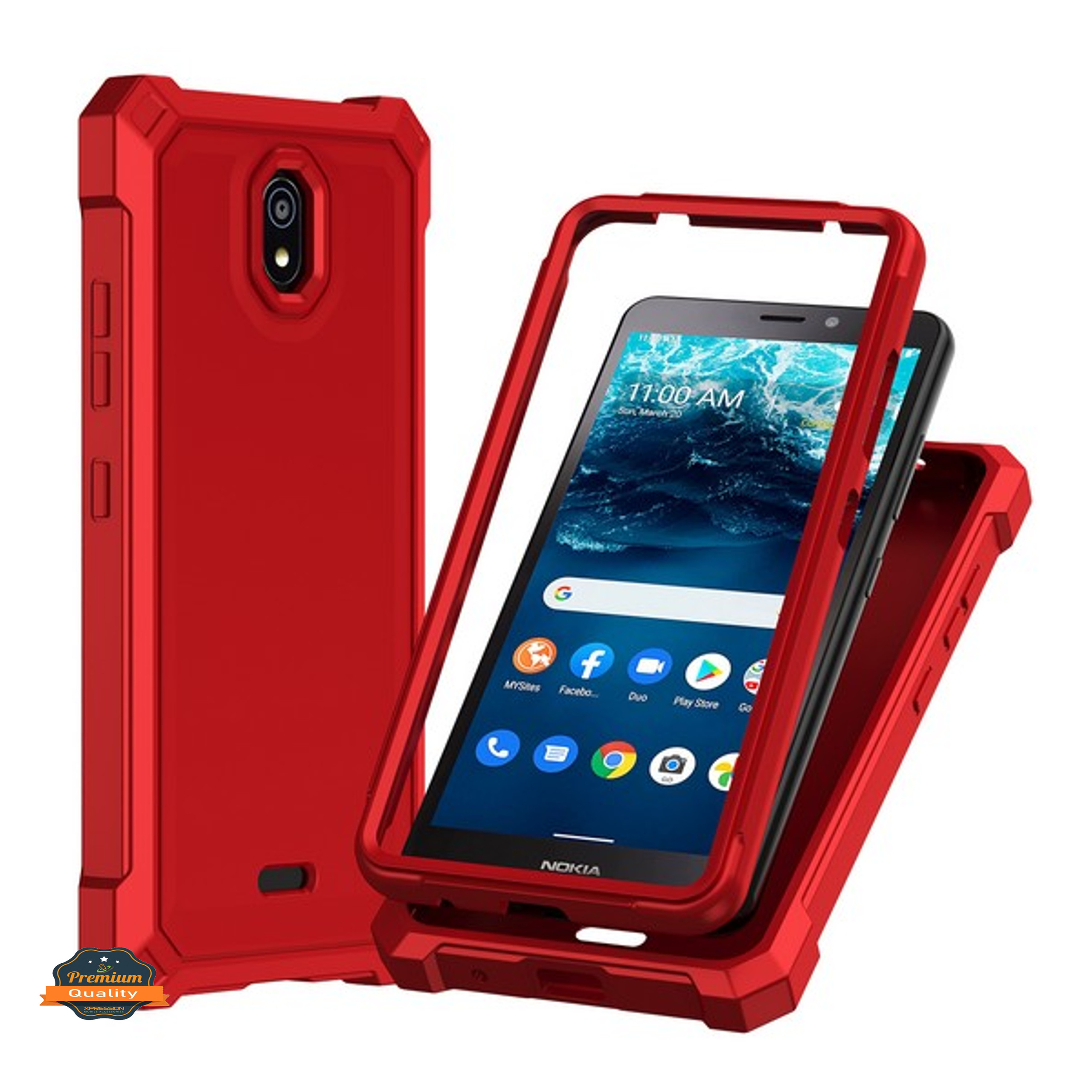 Funda TPU híbrida con marco frontal borde para Samsung Galaxy Xcover 7 Pro/6/6 Pro - Imagen 27 de 33