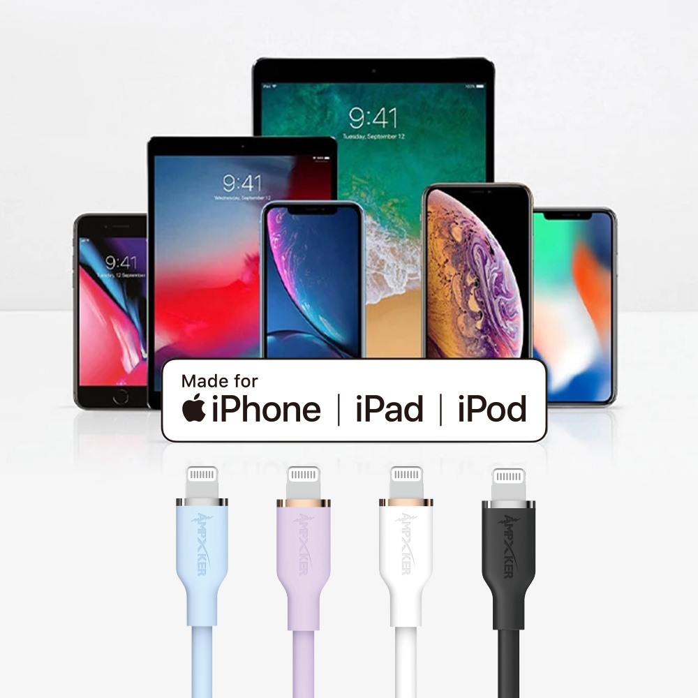 USB to Lightning (5FT) 2.4A Fast Charging Cable Charger Data Cord MFI Certified - Picture 26 of 26