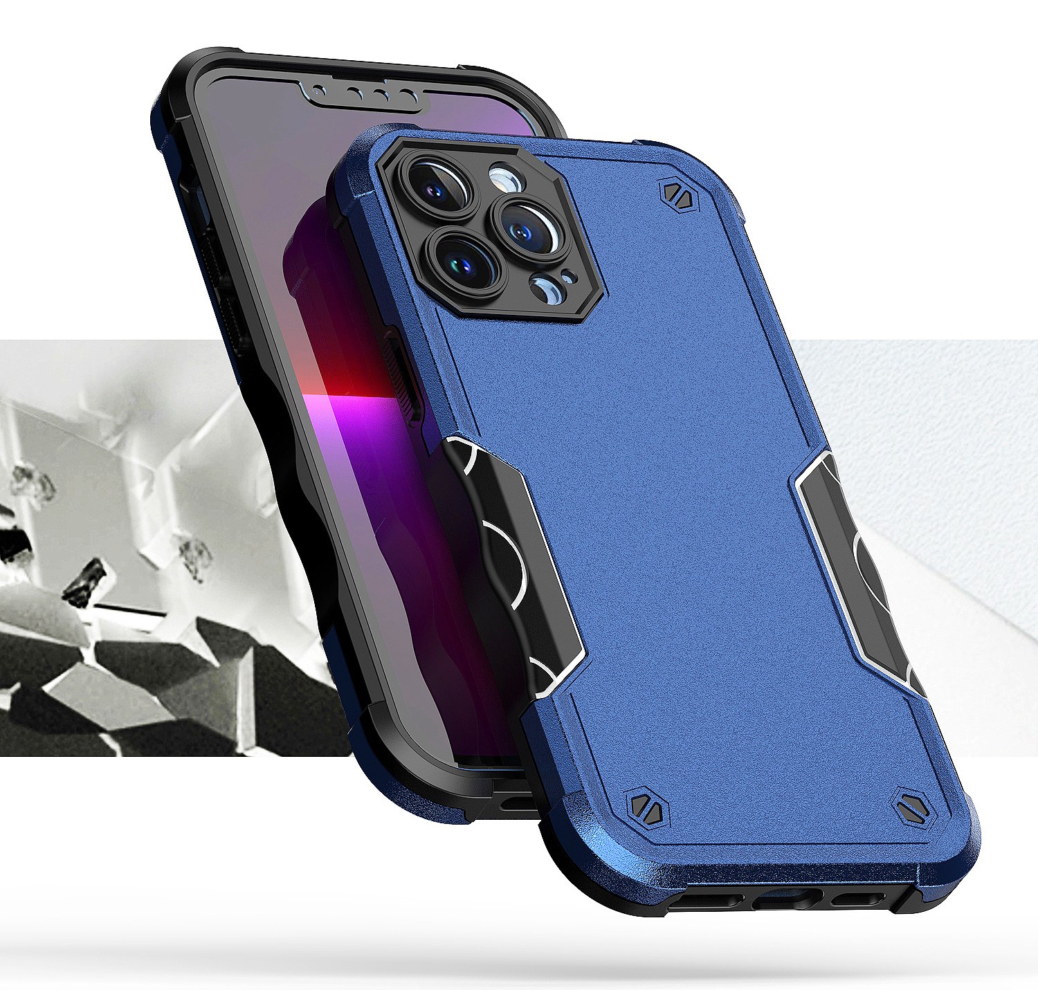 For Celero 5G 2023 (6.5") Shockproof Hybrid Heavy Duty TPU Rugged Case Cover - Picture 20 of 29