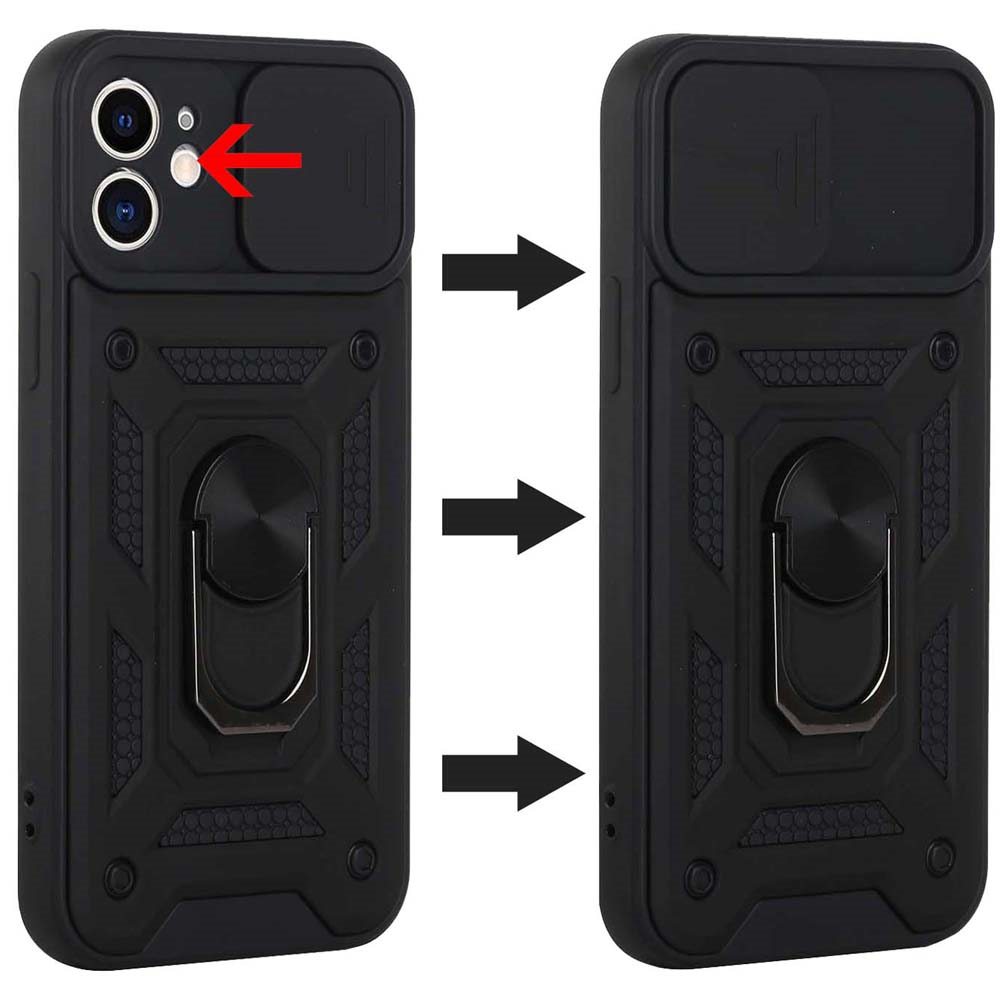 For Celero 5G 2023 (6.5") Hybrid Cases with Camera Lens Cover and Ring Kickstand - Picture 17 of 37
