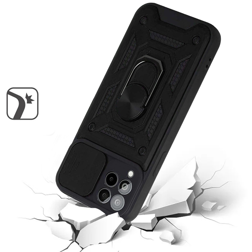 For Celero 5G 2023 (6.5") Hybrid Cases with Camera Lens Cover and Ring Kickstand - Picture 14 of 37