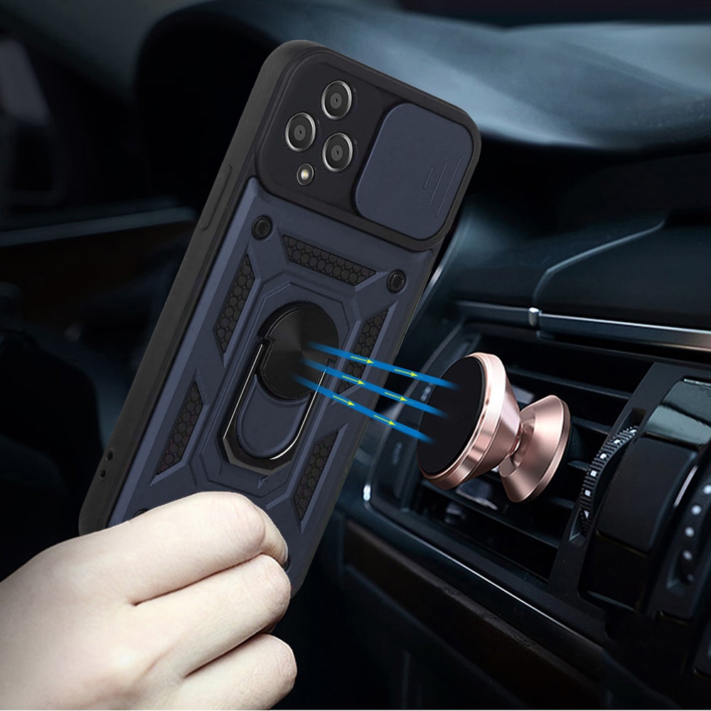 For Celero 5G 2023 (6.5") Hybrid Cases with Camera Lens Cover and Ring Kickstand - Picture 23 of 37