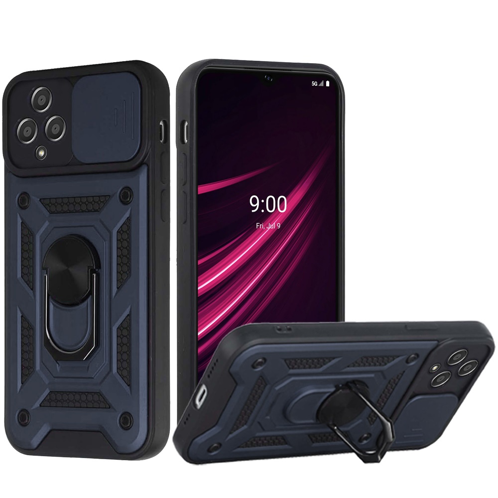For Celero 5G 2023 (6.5") Hybrid Cases with Camera Lens Cover and Ring Kickstand - Picture 20 of 37