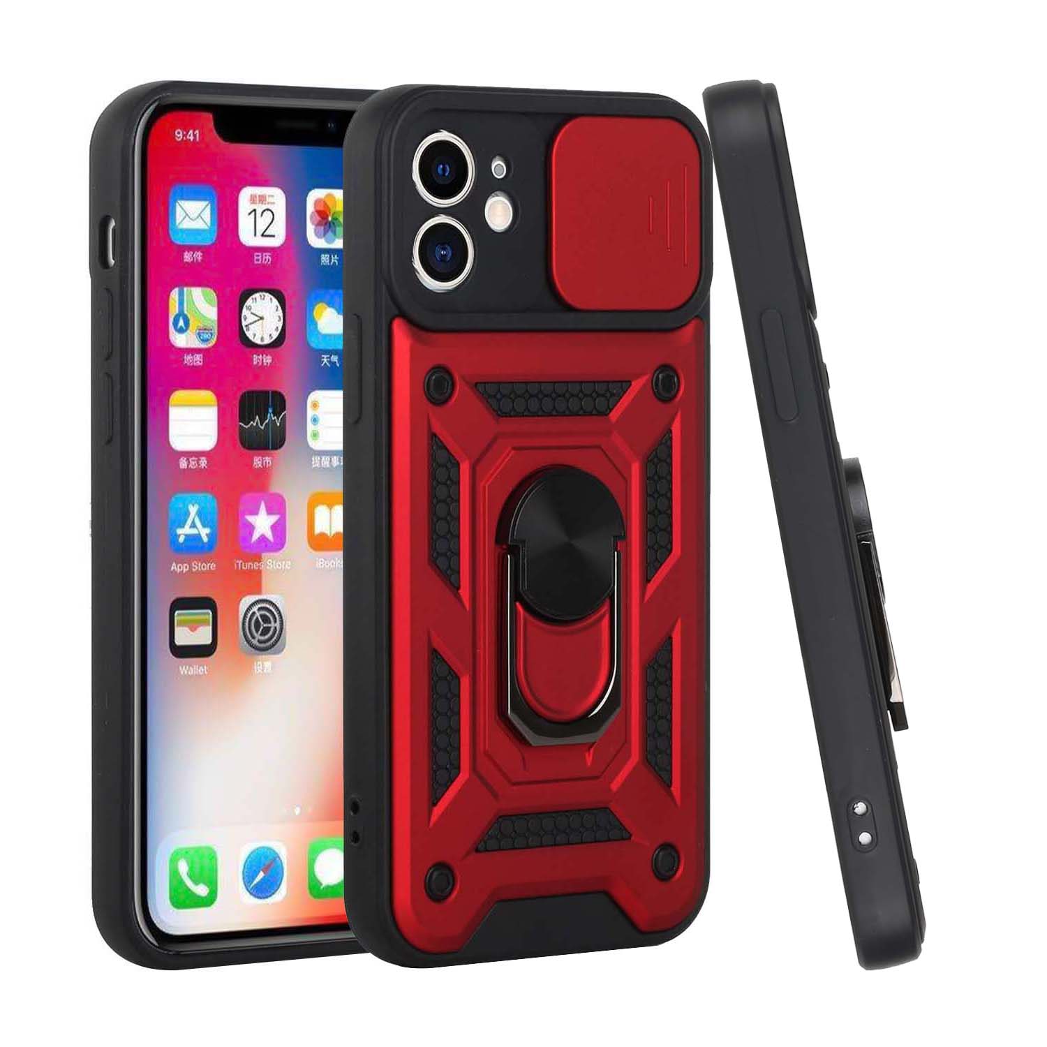 For Celero 5G 2023 (6.5") Hybrid Cases with Camera Lens Cover and Ring Kickstand - Picture 34 of 37