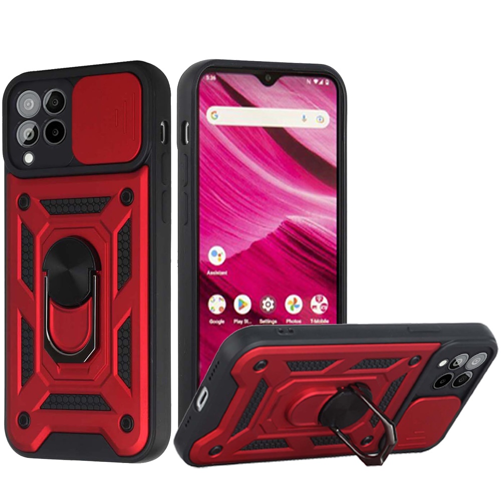 For Celero 5G 2023 (6.5") Hybrid Cases with Camera Lens Cover and Ring Kickstand - Picture 29 of 37