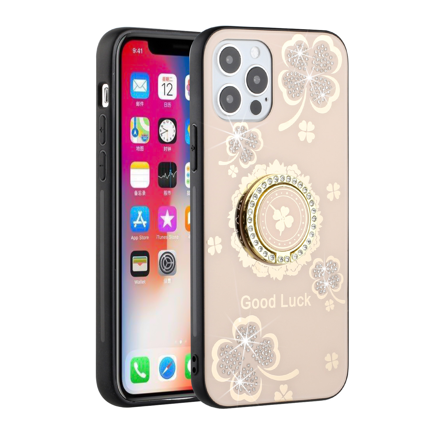 Für Celero 5G 2023 (6,5") 3D Bling glitzernde Ornamente Hybrid Mode Etui Abdeckung - Bild 17 von 77