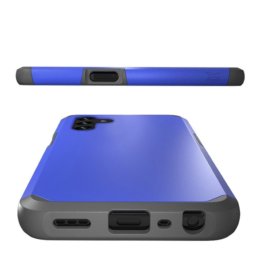 Funda rígida TPU para PC de doble capa híbrida resistente delgada 2 en 1 Smart Debut para Cricket - Imagen 25 de 55