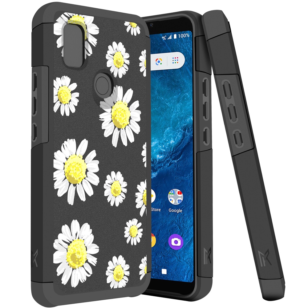 Funda rígida a prueba de golpes híbrida TPU 2 en 1 diseño para Cricket Icon 4 - Imagen 11 de 44