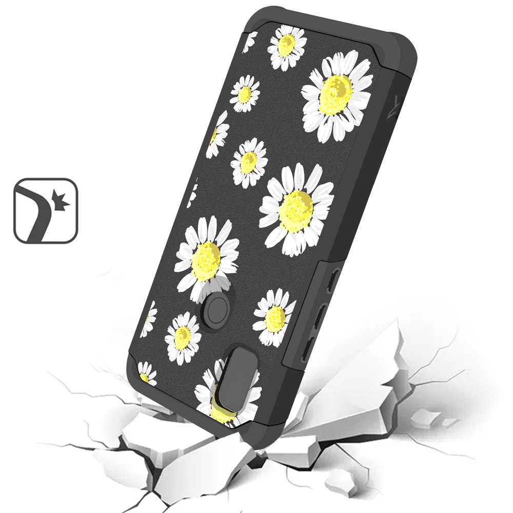 Funda rígida a prueba de golpes híbrida TPU 2 en 1 diseño para Cricket Icon 4 - Imagen 12 de 44