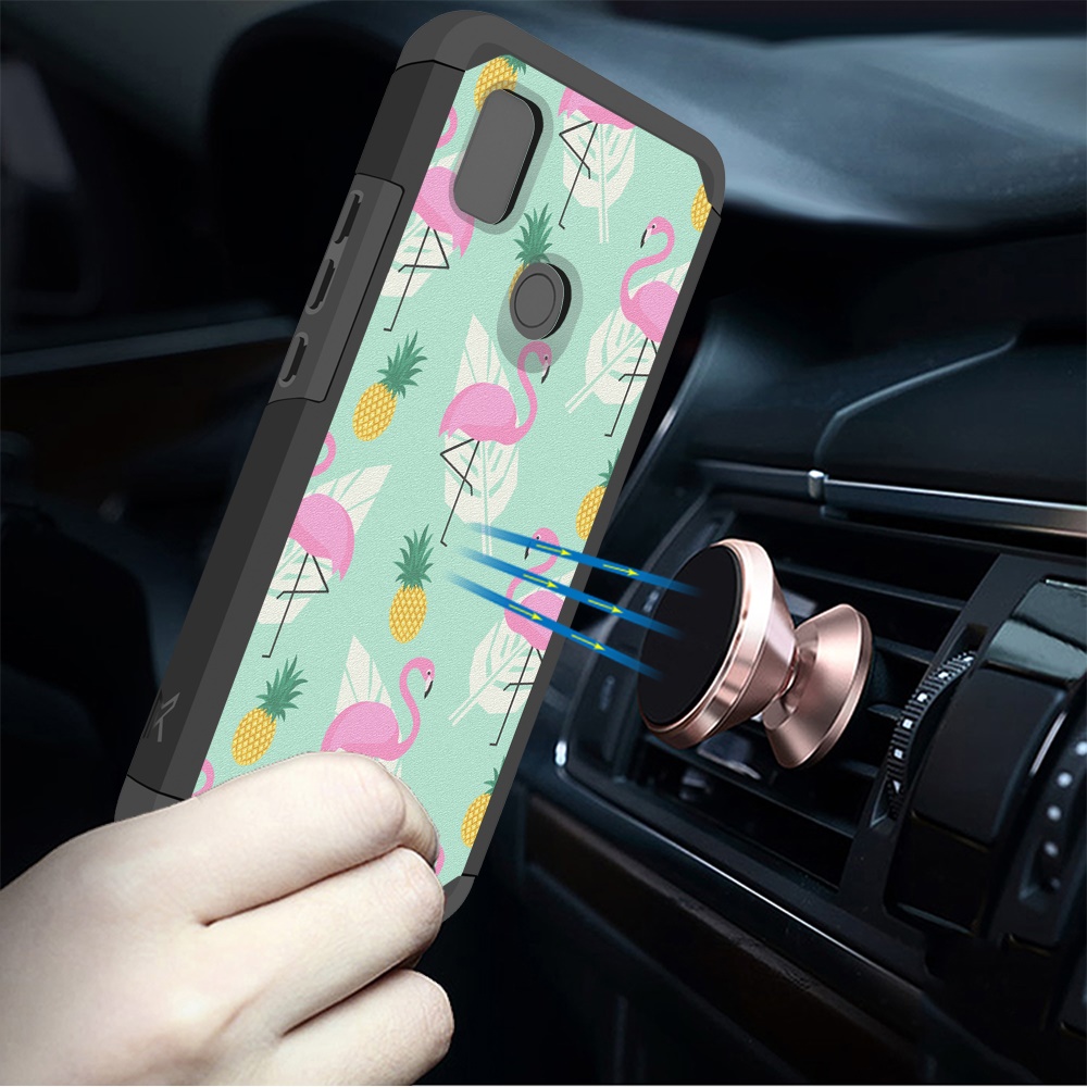 Funda rígida a prueba de golpes híbrida TPU 2 en 1 diseño para Cricket Icon 4 - Imagen 27 de 44