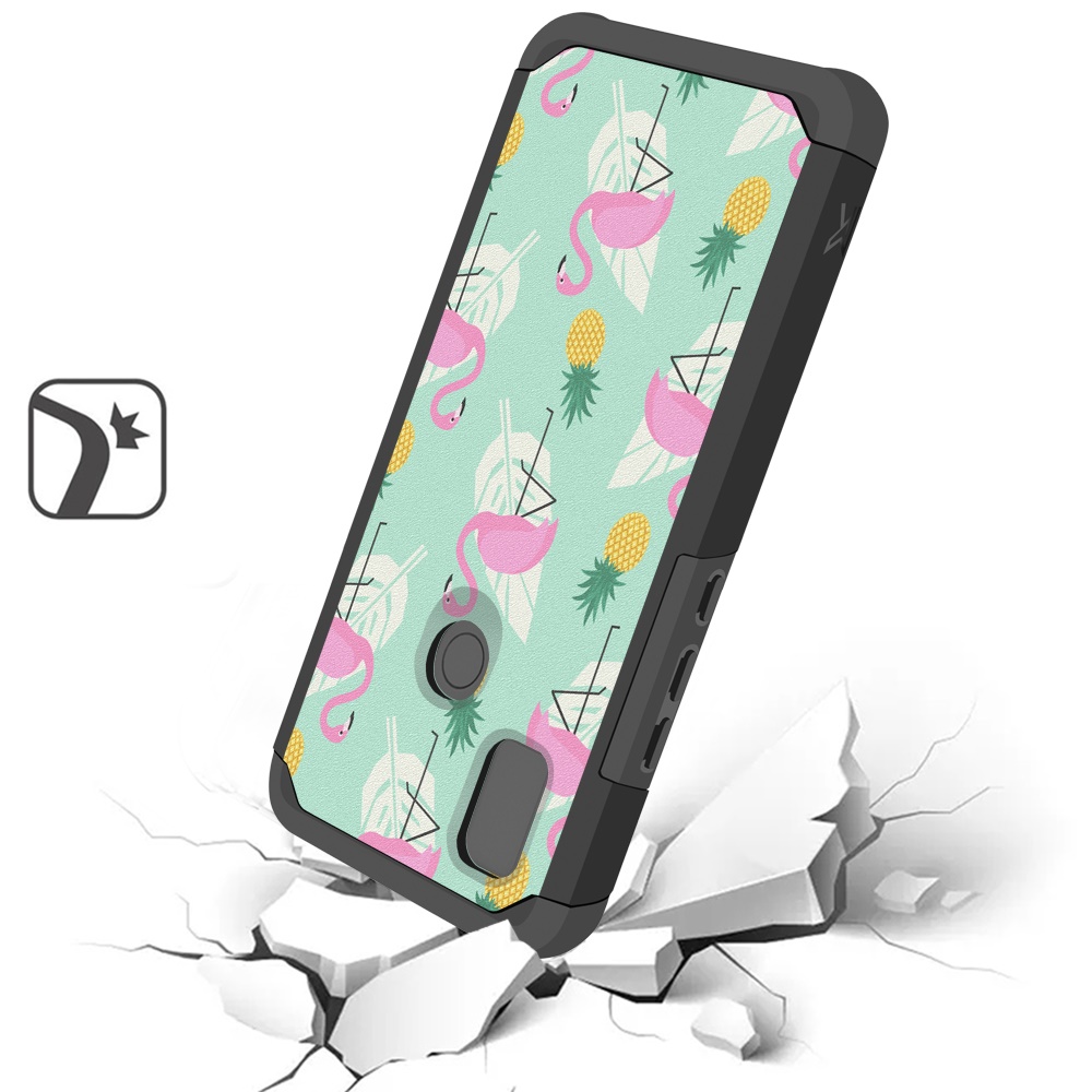 Funda rígida a prueba de golpes híbrida TPU 2 en 1 diseño para Cricket Icon 4 - Imagen 26 de 44
