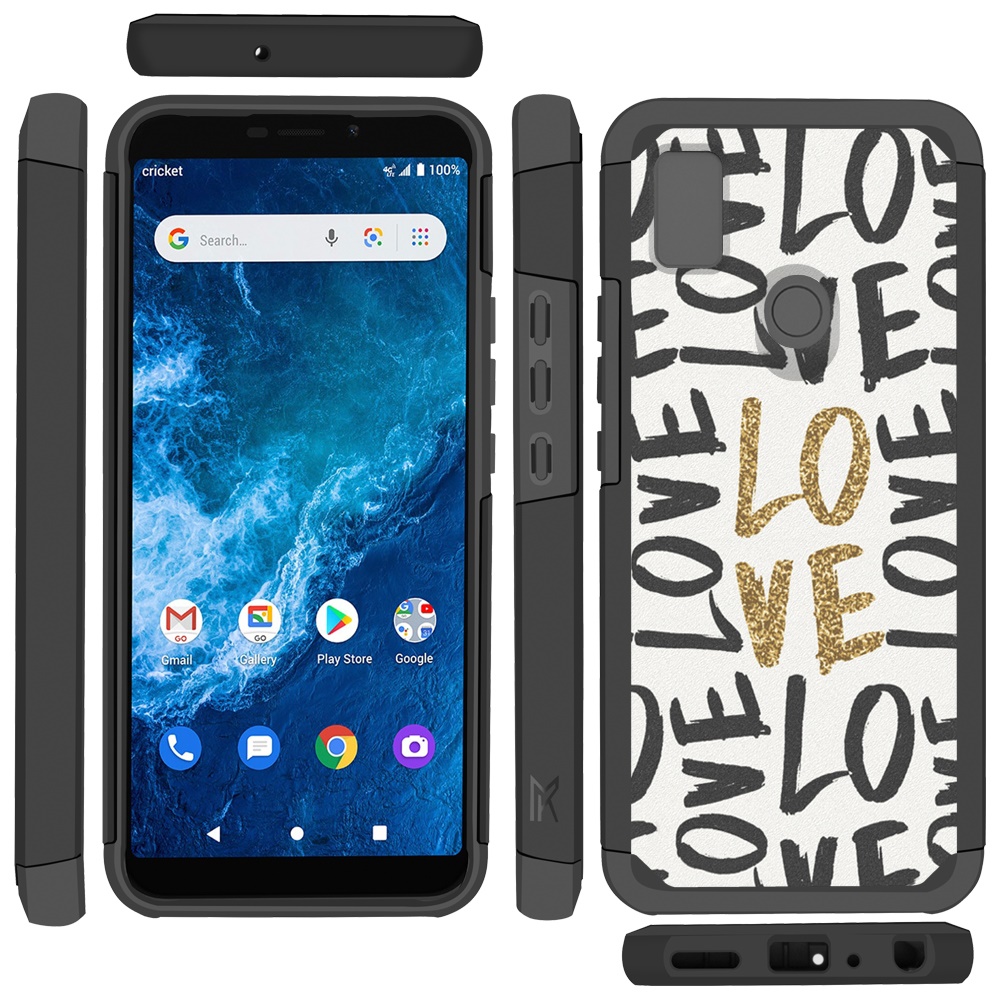 Funda rígida a prueba de golpes híbrida TPU 2 en 1 diseño para Cricket Icon 4 - Imagen 38 de 44