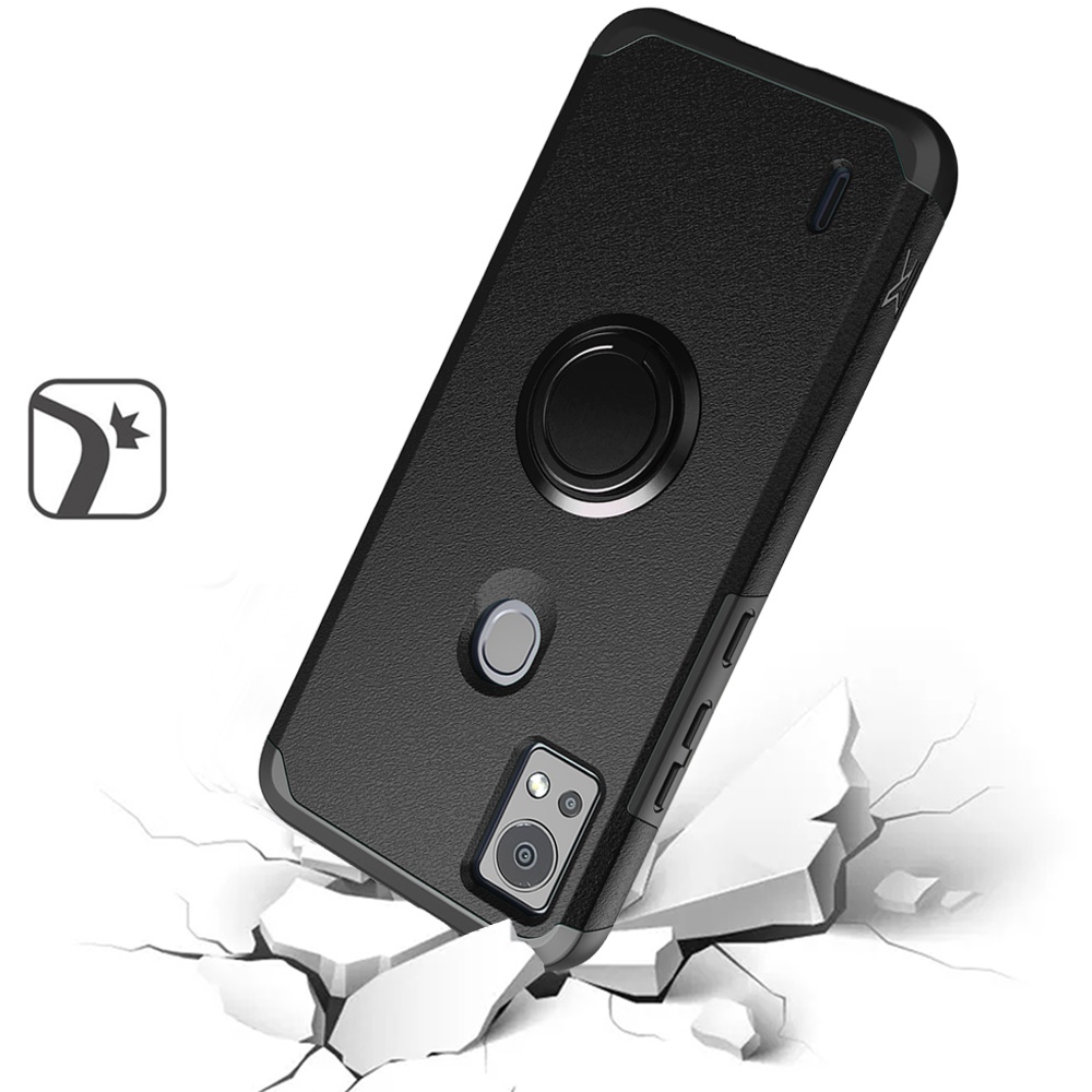Für Cricket Icon 5 Ständer Hybrid mit eingebautem Magnetring Ständer Etui Abdeckung - Bild 15 von 56