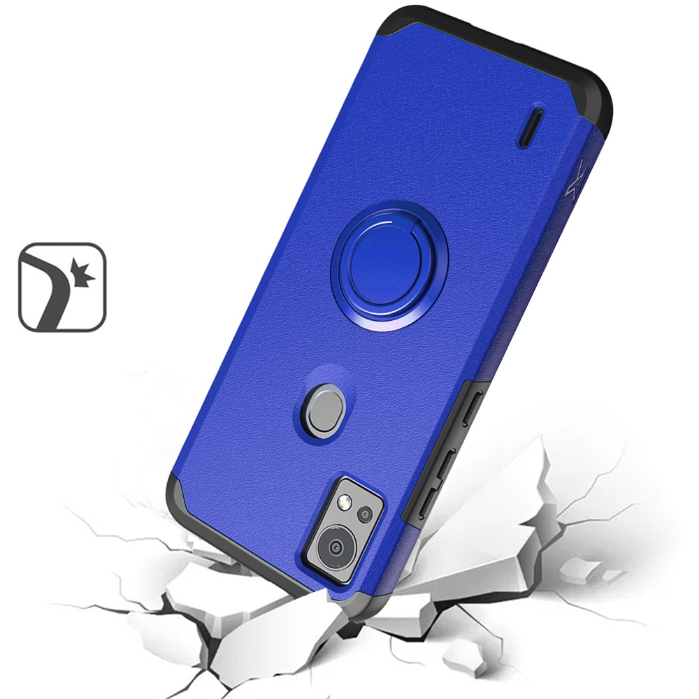 Für Cricket Icon 5 Ständer Hybrid mit eingebautem Magnetring Ständer Etui Abdeckung - Bild 24 von 56
