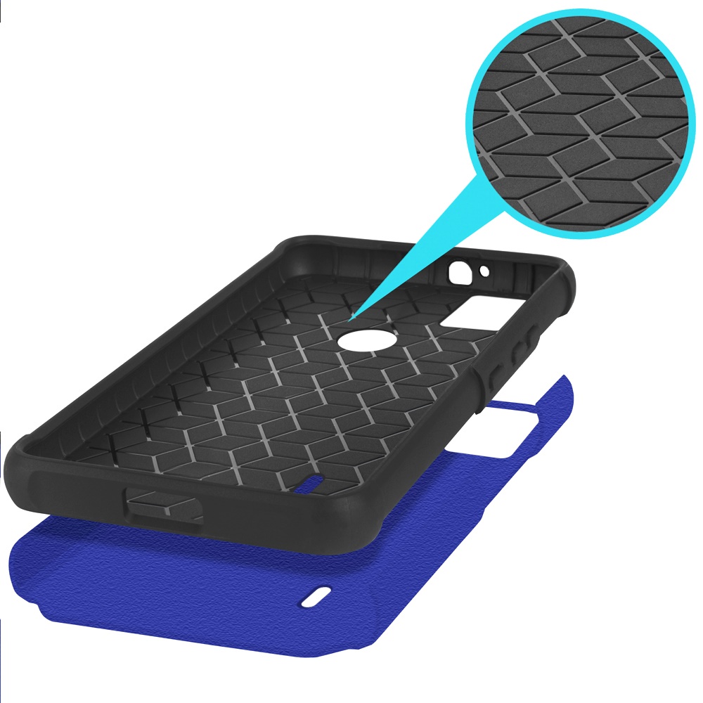Für Cricket Icon 5 Ständer Hybrid mit eingebautem Magnetring Ständer Etui Abdeckung - Bild 25 von 56