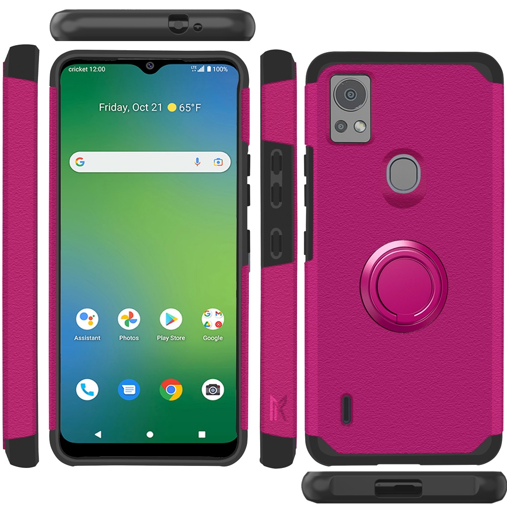 Für Cricket Icon 5 Ständer Hybrid mit eingebautem Magnetring Ständer Etui Abdeckung - Bild 47 von 56