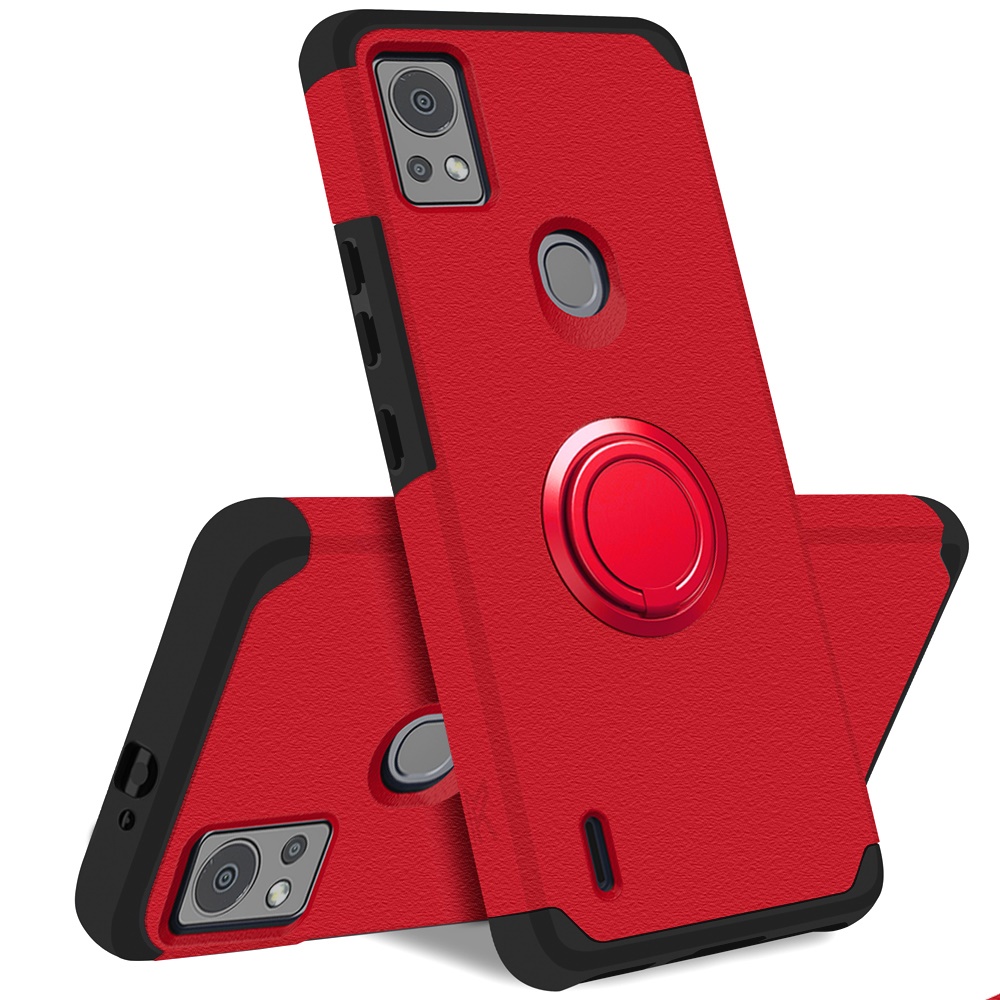 Für Cricket Icon 5 Ständer Hybrid mit eingebautem Magnetring Ständer Etui Abdeckung - Bild 55 von 56