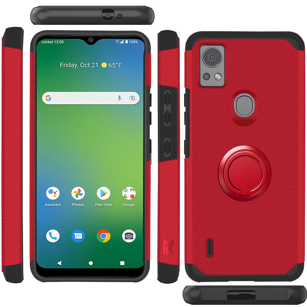Für Cricket Icon 5 Ständer Hybrid mit eingebautem Magnetring Ständer Etui Abdeckung - Bild 56 von 56