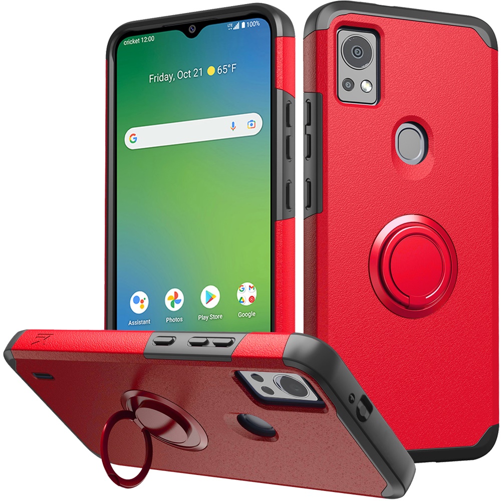 Für Cricket Icon 5 Ständer Hybrid mit eingebautem Magnetring Ständer Etui Abdeckung - Bild 49 von 56