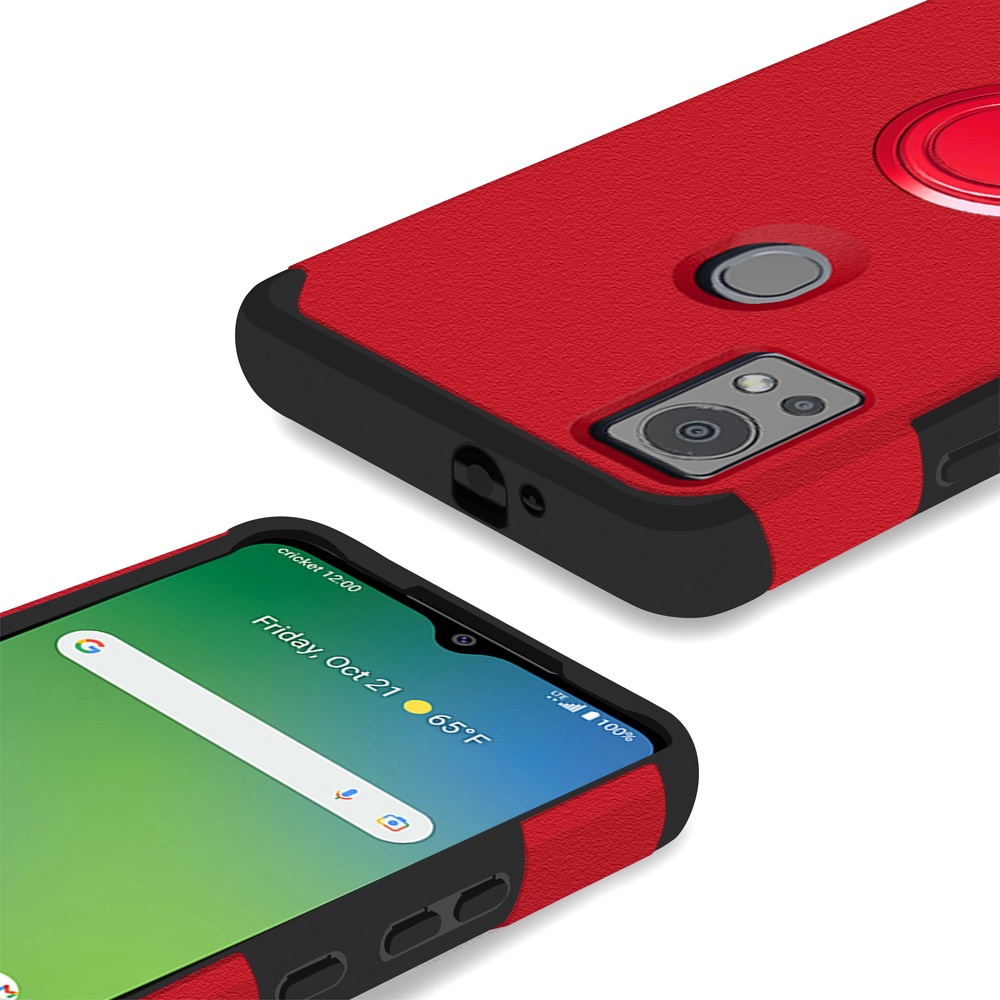 Für Cricket Icon 5 Ständer Hybrid mit eingebautem Magnetring Ständer Etui Abdeckung - Bild 53 von 56