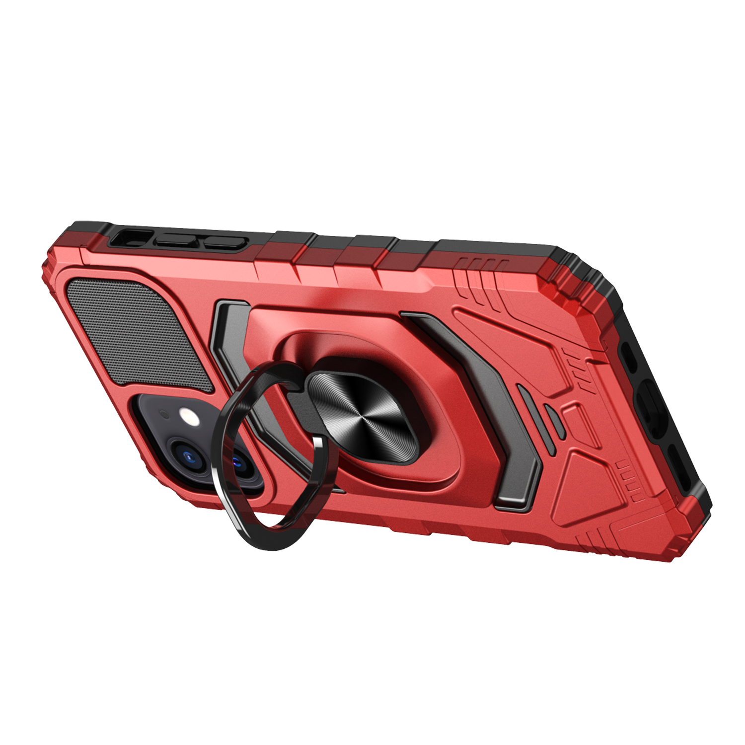 Für Cricket Ovation 3 Hybrid Dual Layer 360° Magnet Ring Ständer Hard Case Cover - Bild 30 von 33