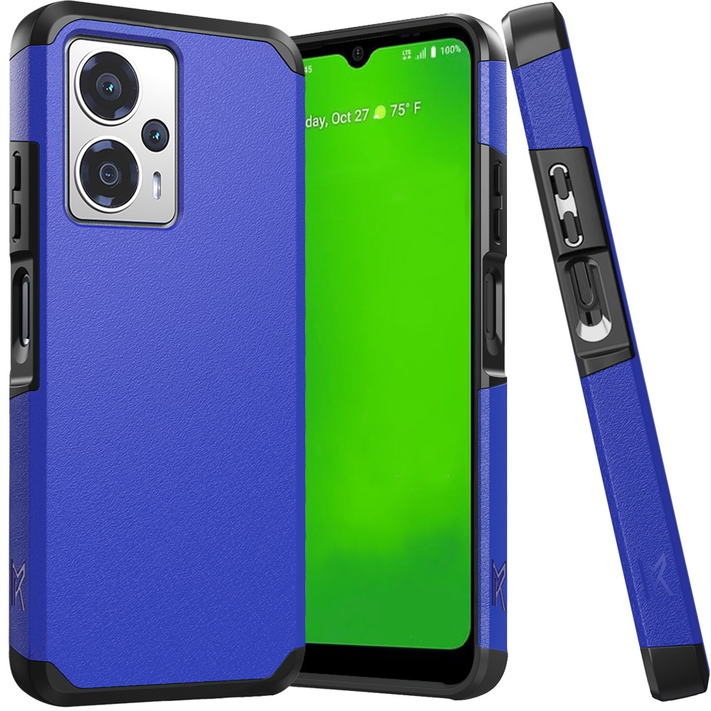 For Cricket Outlast 5G (2024) Hybrid 2in1 TPU Rubber Screen Protector Case Cover - Picture 26 of 80