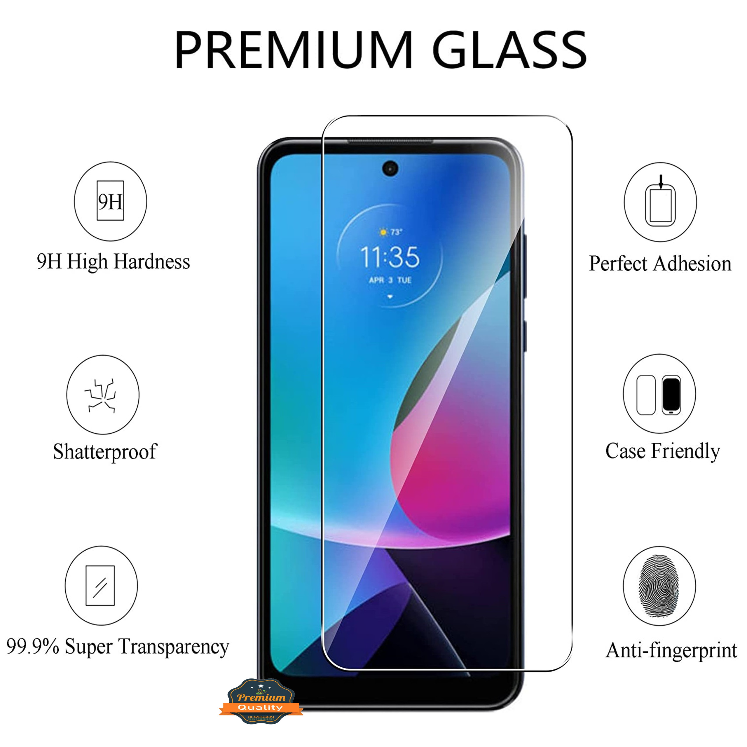 For Cricket Outlast 5G (2024) Hybrid 2in1 TPU Rubber Screen Protector Case Cover - Picture 47 of 80