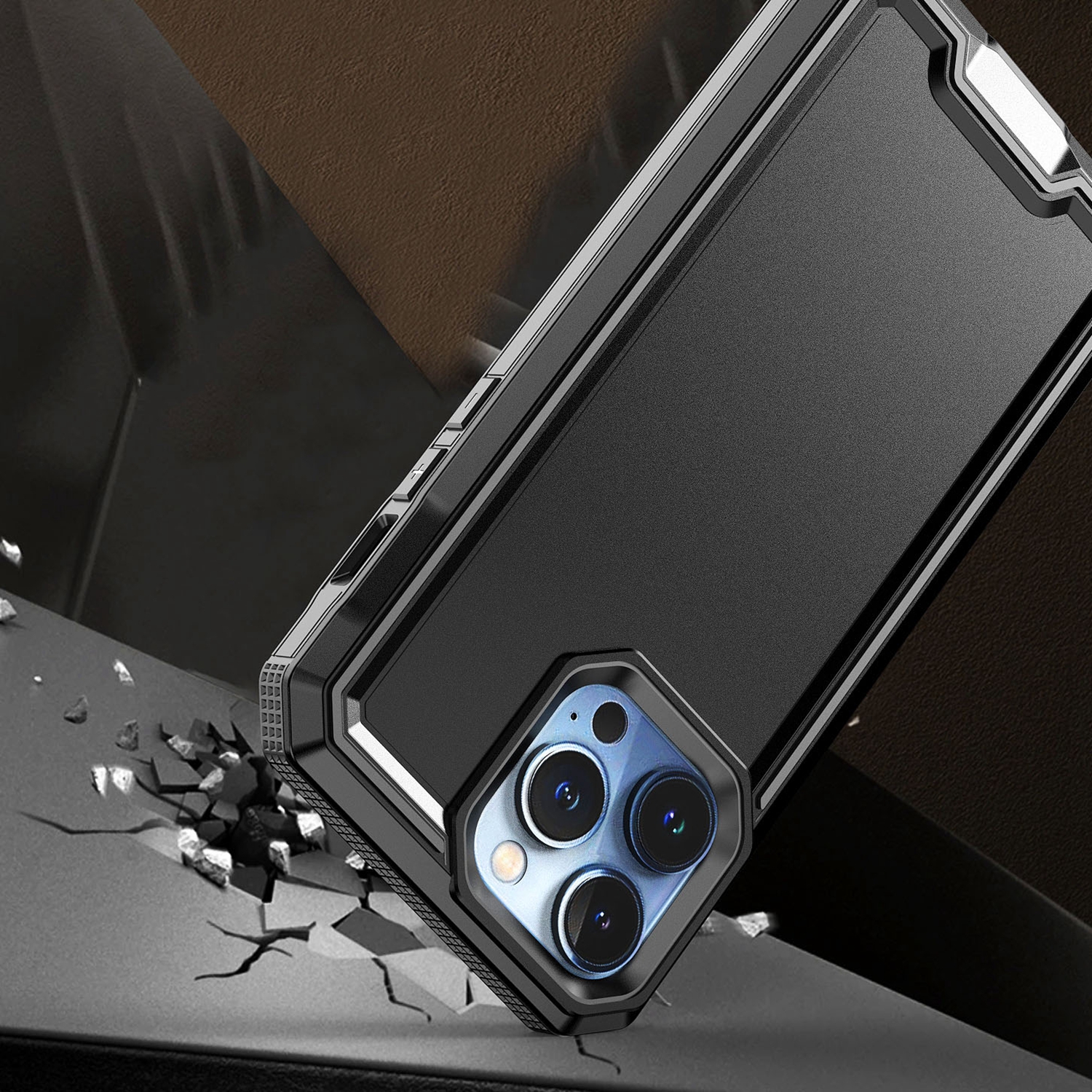 Für Samsung Galaxy A14 5G Fused Hybrid Armor Hard PC TPU Gummi Slim Case Cover - Bild 15 von 36