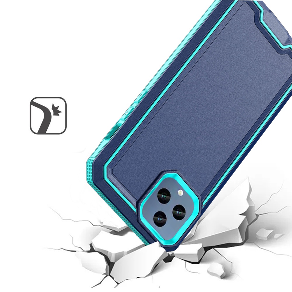 Für Samsung Galaxy A14 5G Fused Hybrid Armor Hard PC TPU Gummi Slim Case Cover - Bild 19 von 36