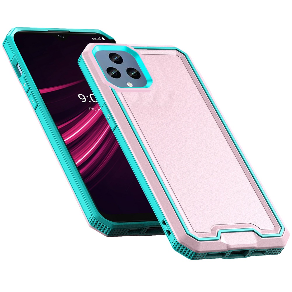 Für Samsung Galaxy A14 5G Fused Hybrid Armor Hard PC TPU Gummi Slim Case Cover - Bild 34 von 36