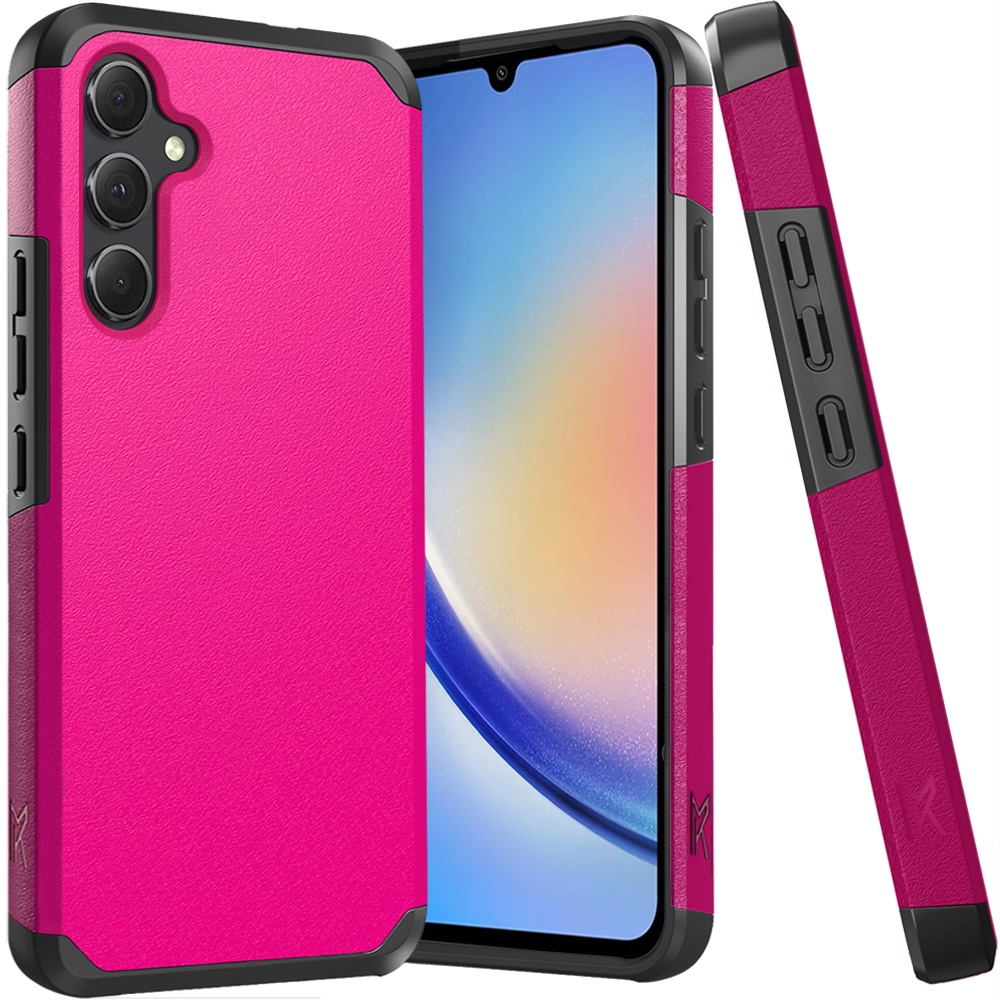 Funda protectora de goma híbrida de doble capa con absorción de impactos para Samsung Galaxy A15 5G - Imagen 35 de 74