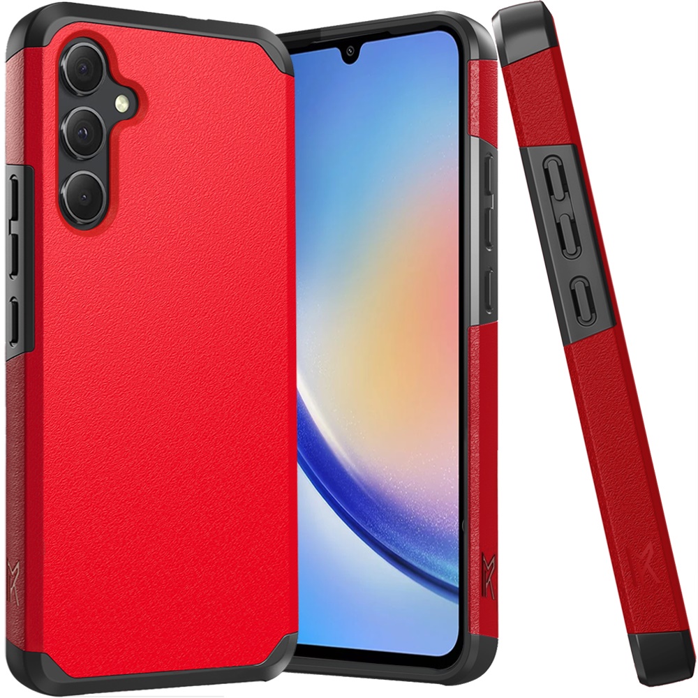 Funda protectora de goma híbrida de doble capa con absorción de impactos para Samsung Galaxy A15 5G - Imagen 23 de 74