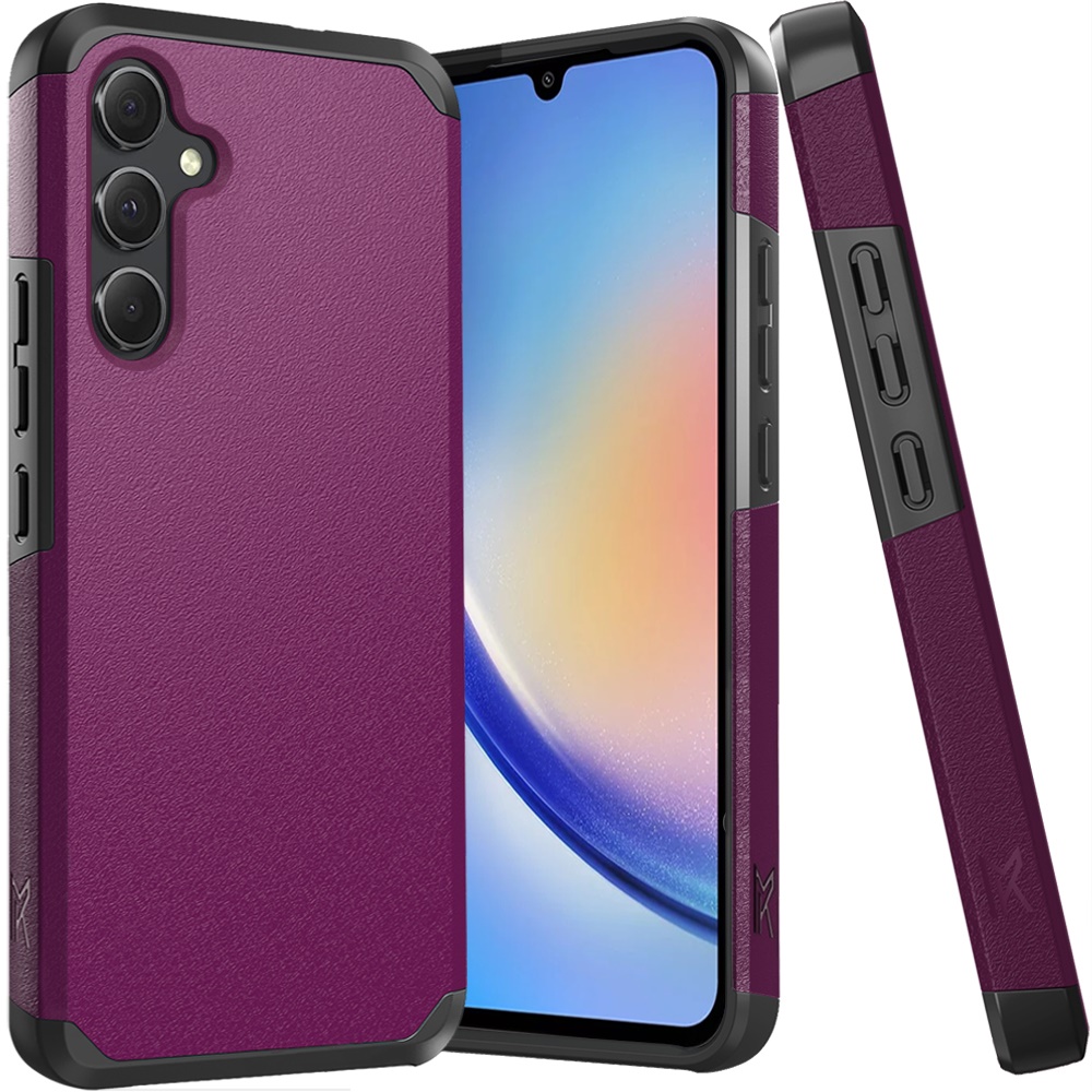 Funda protectora de goma híbrida de doble capa con absorción de impactos para Samsung Galaxy A15 5G - Imagen 46 de 74
