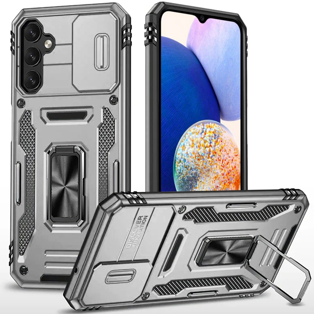 For Samsung Galaxy A15 5G Hybrid with Ring Stand Shockproof & Camera Case Cover - Picture 29 of 37